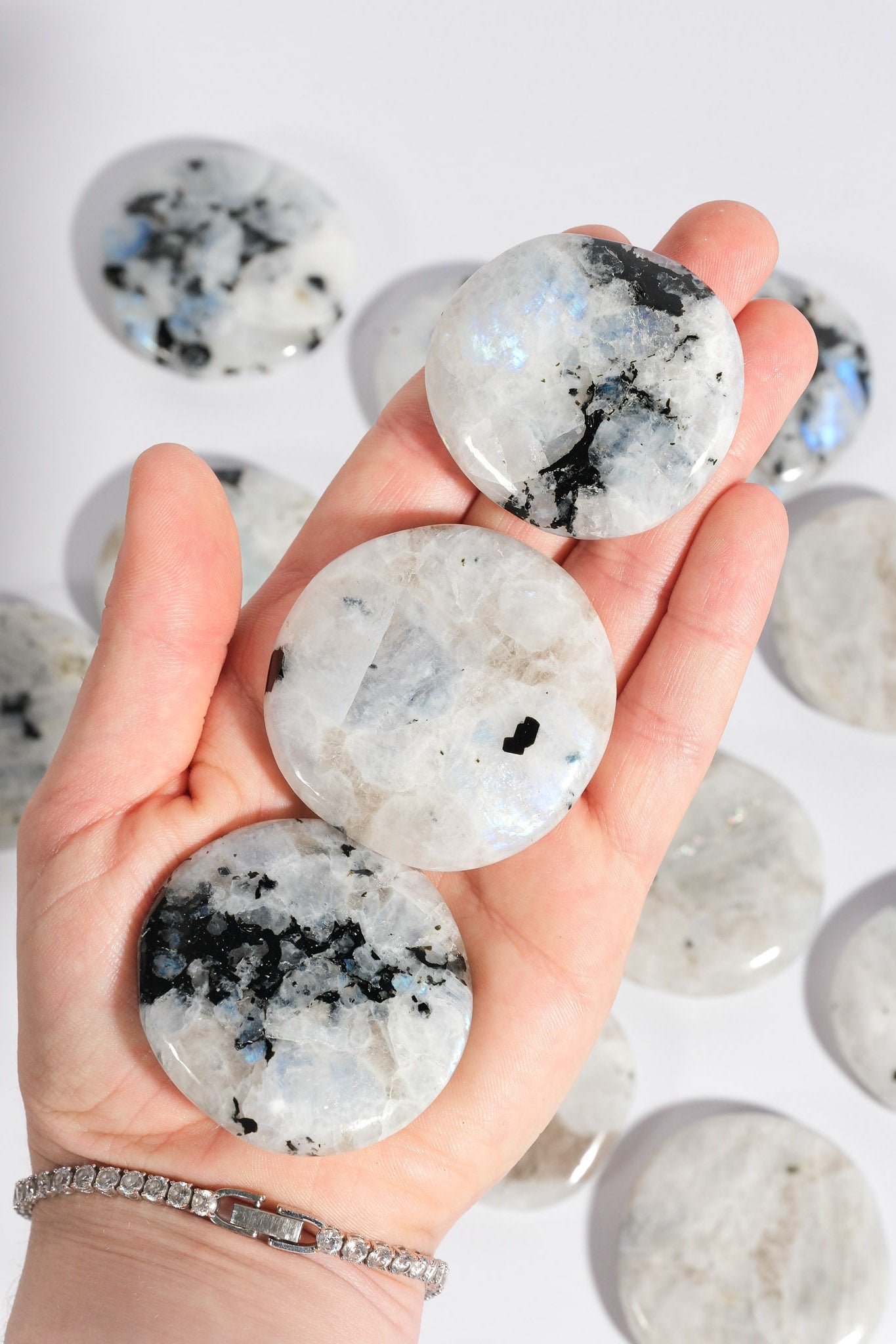 Rainbow Moonstone Flatstone
