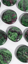 Ruby Zoisite Flatstone