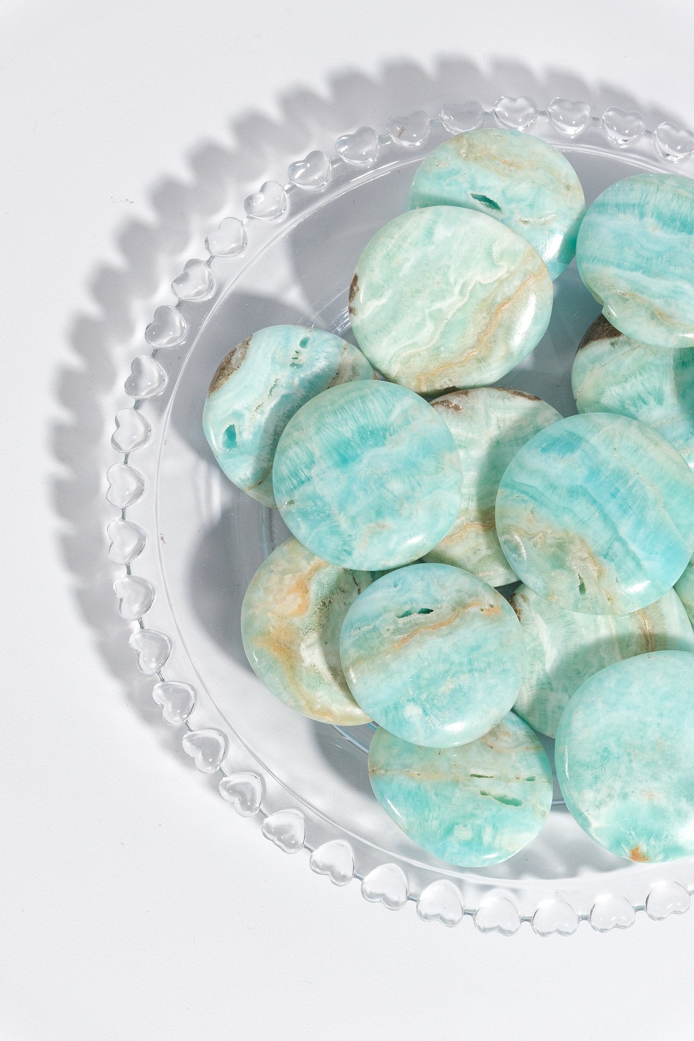 Blue Aragonite Flatstone