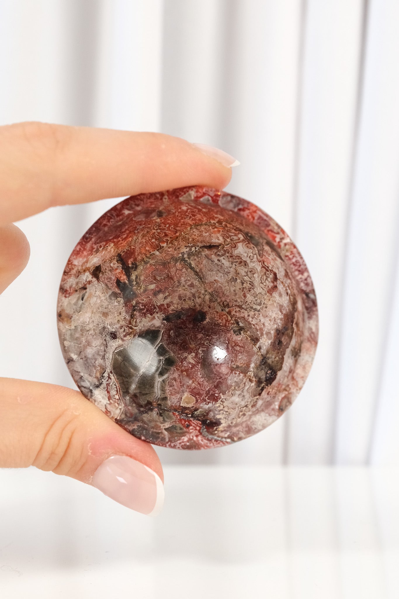 Mexican Crazy Lace Agate Bowl