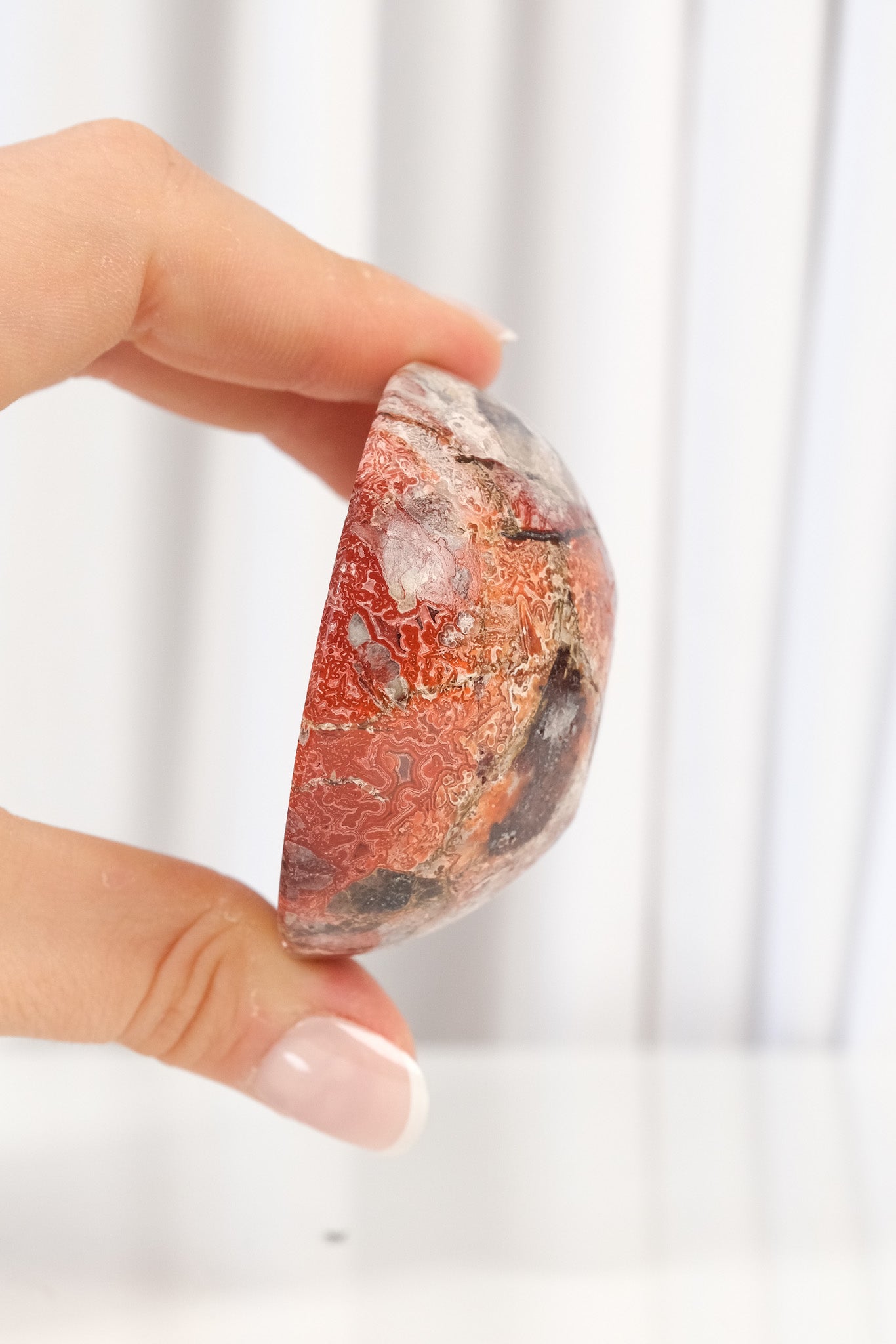 Mexican Crazy Lace Agate Bowl
