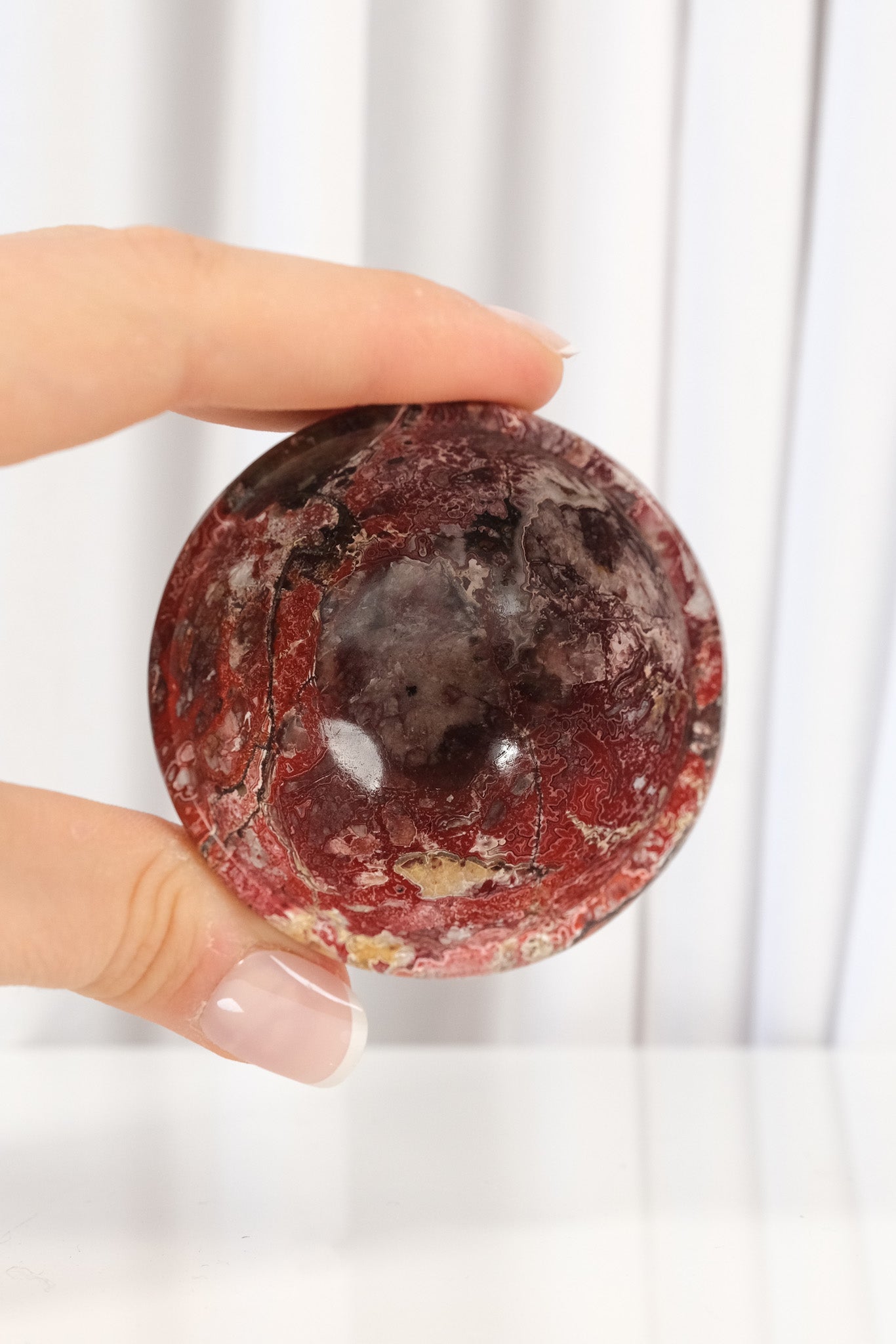 Mexican Crazy Lace Agate Bowl