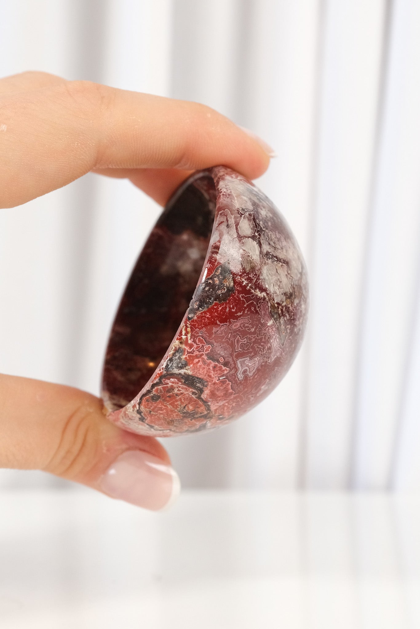 Mexican Crazy Lace Agate Bowl