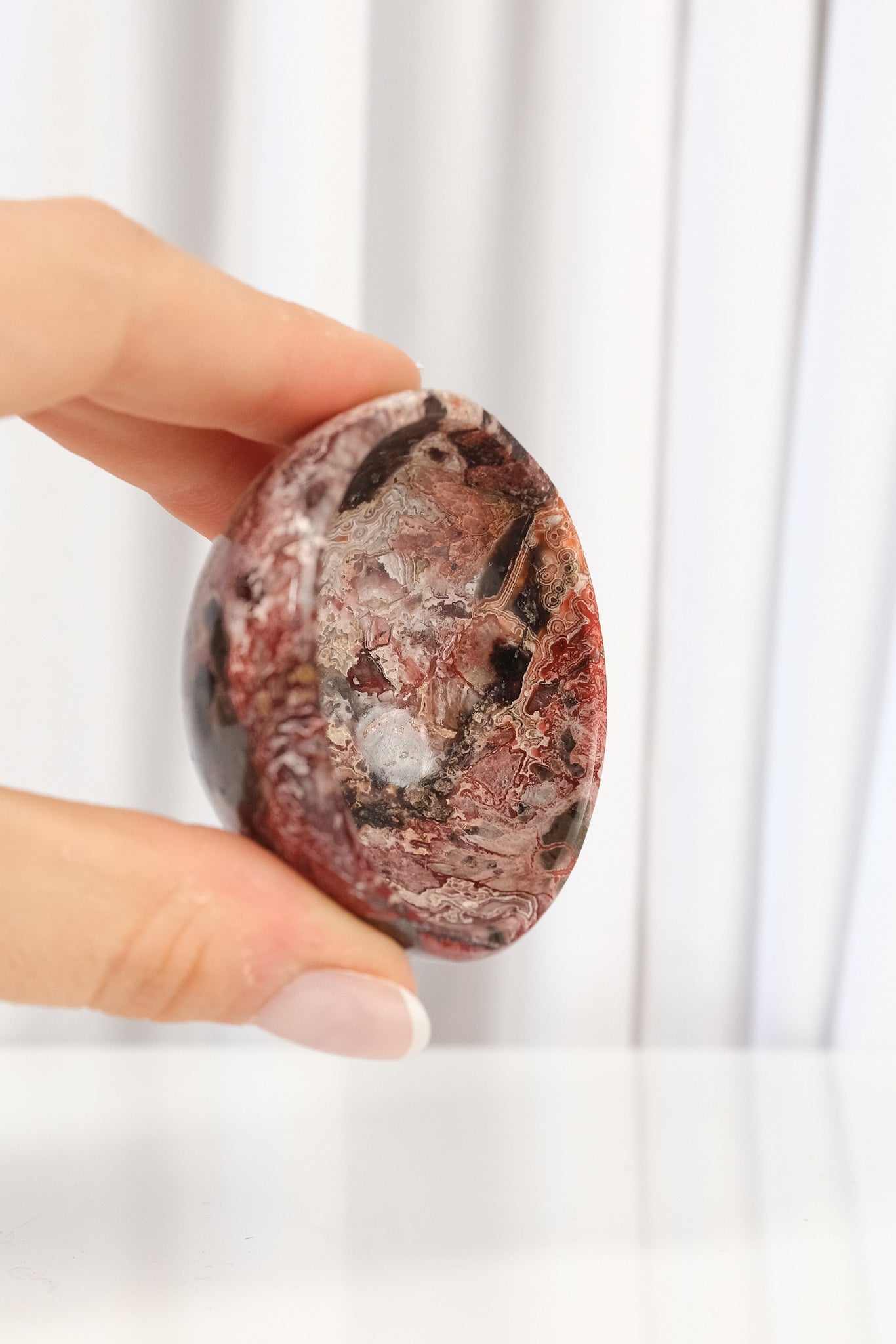 Mexican Crazy Lace Agate Bowl