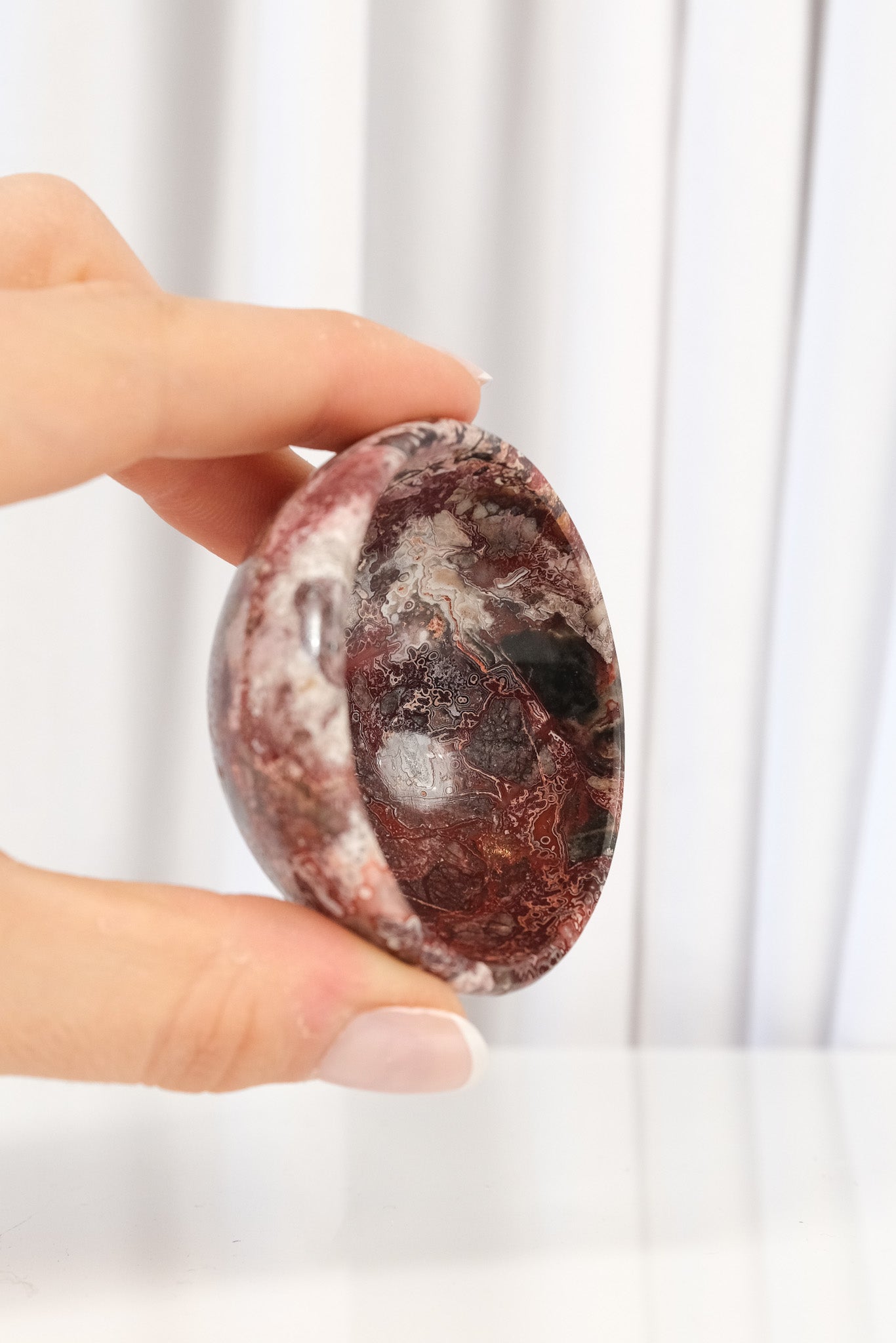 Mexican Crazy Lace Agate Bowl