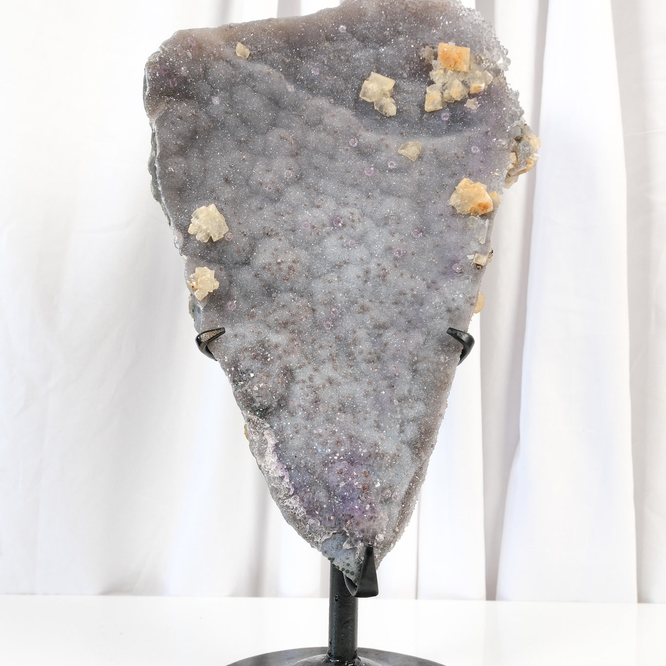 Amethyst Flower on Stand