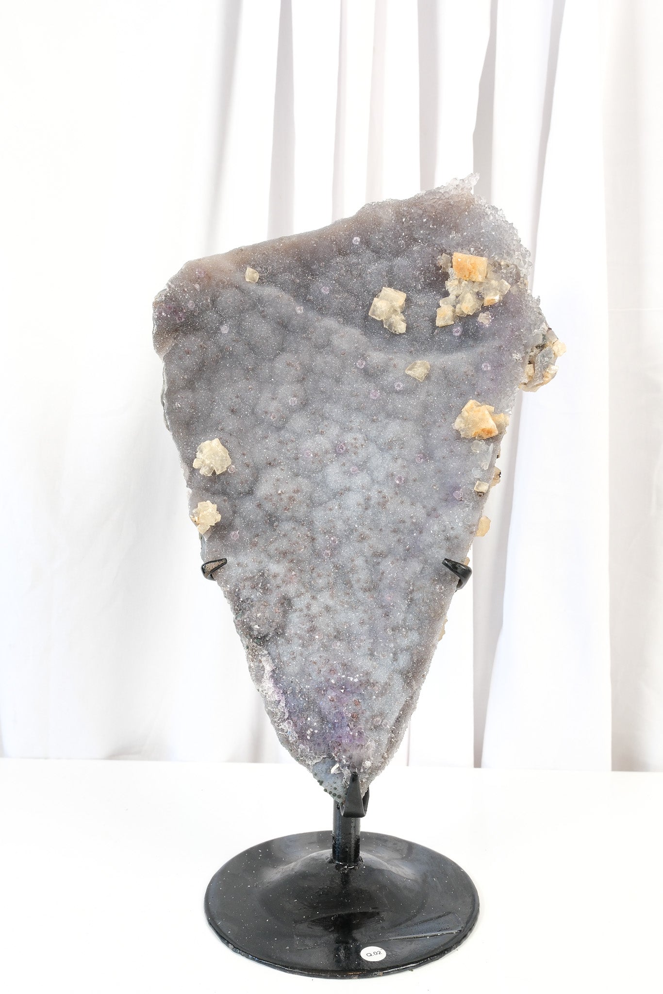 Amethyst Flower on Stand