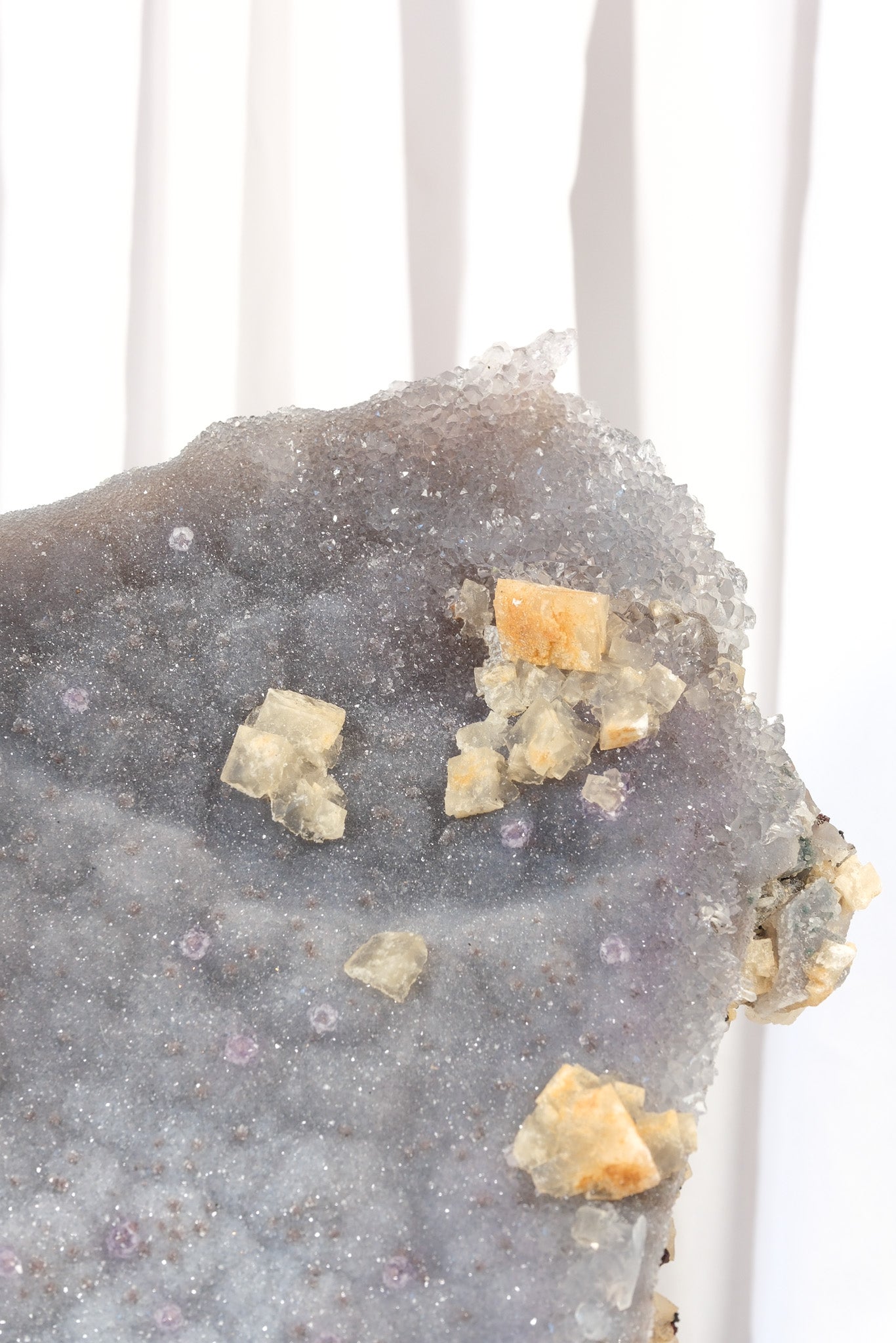 Amethyst Flower on Stand