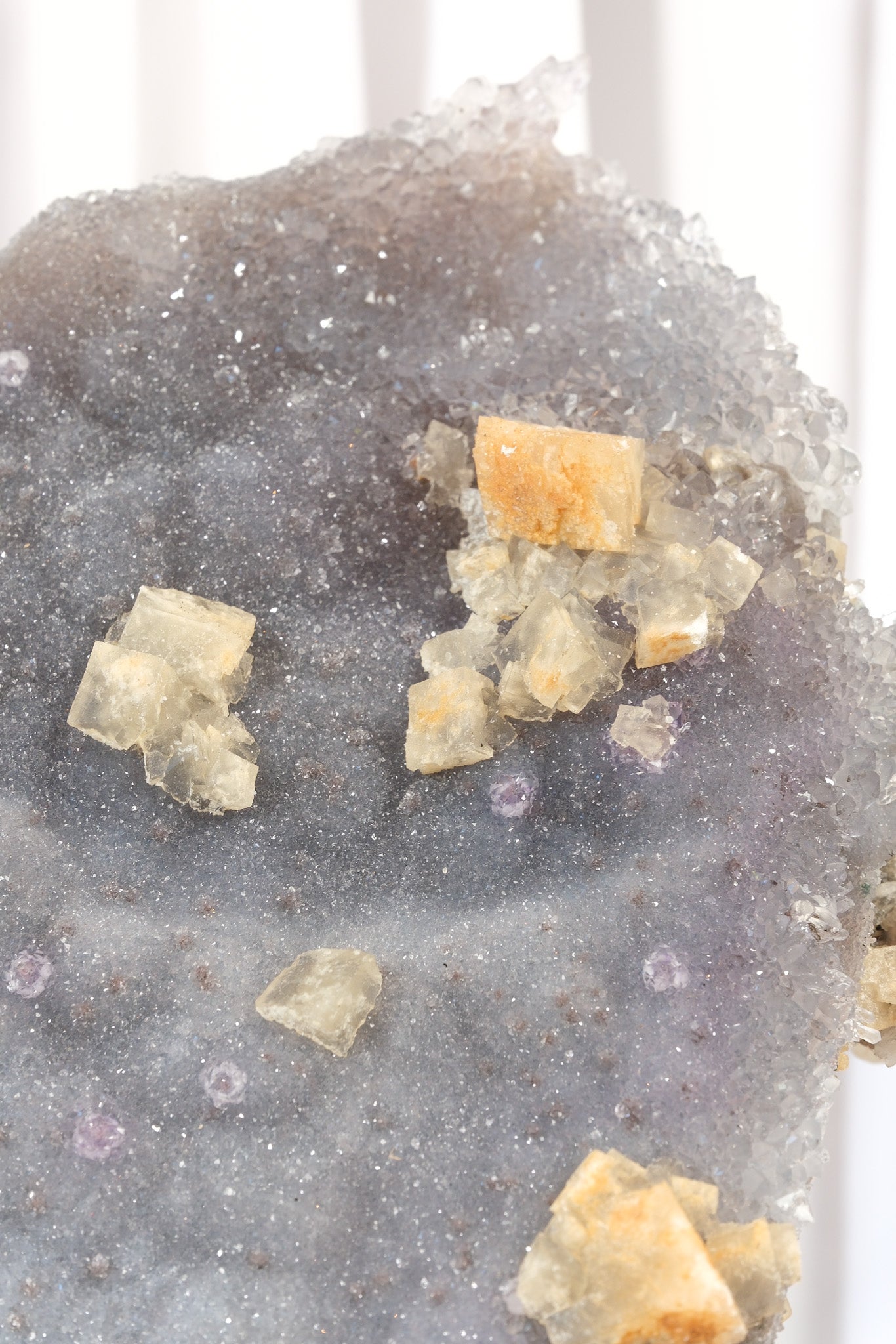 Amethyst Flower on Stand