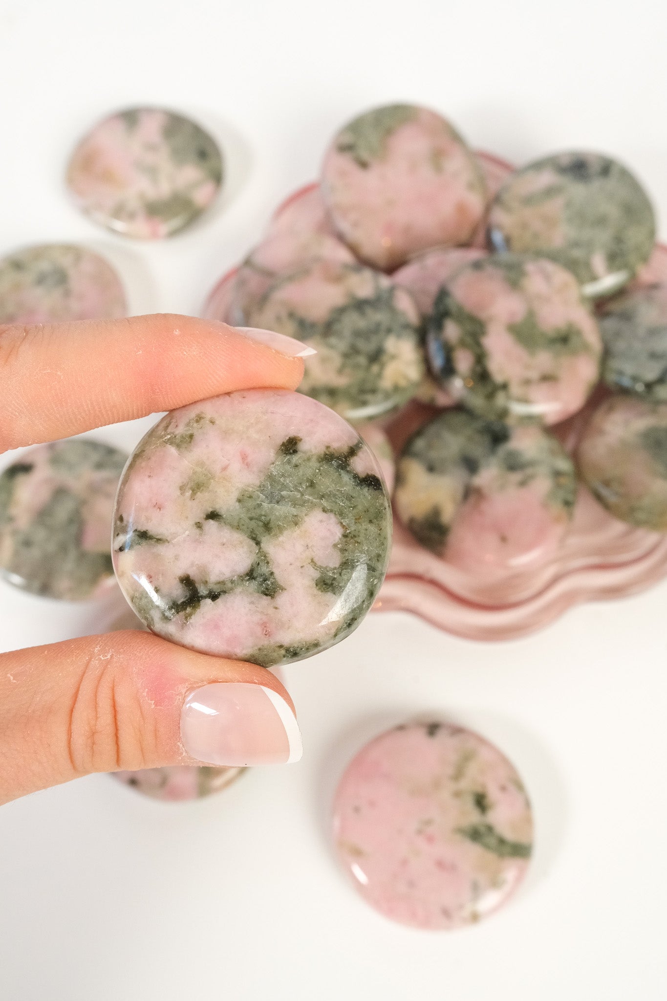 Pink Thulite Flatstone