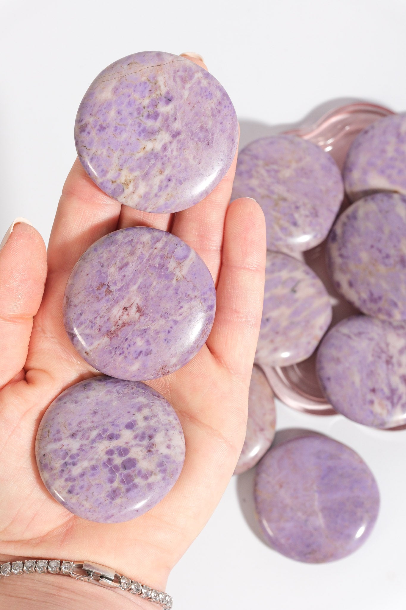 Purple Jade Flatstone