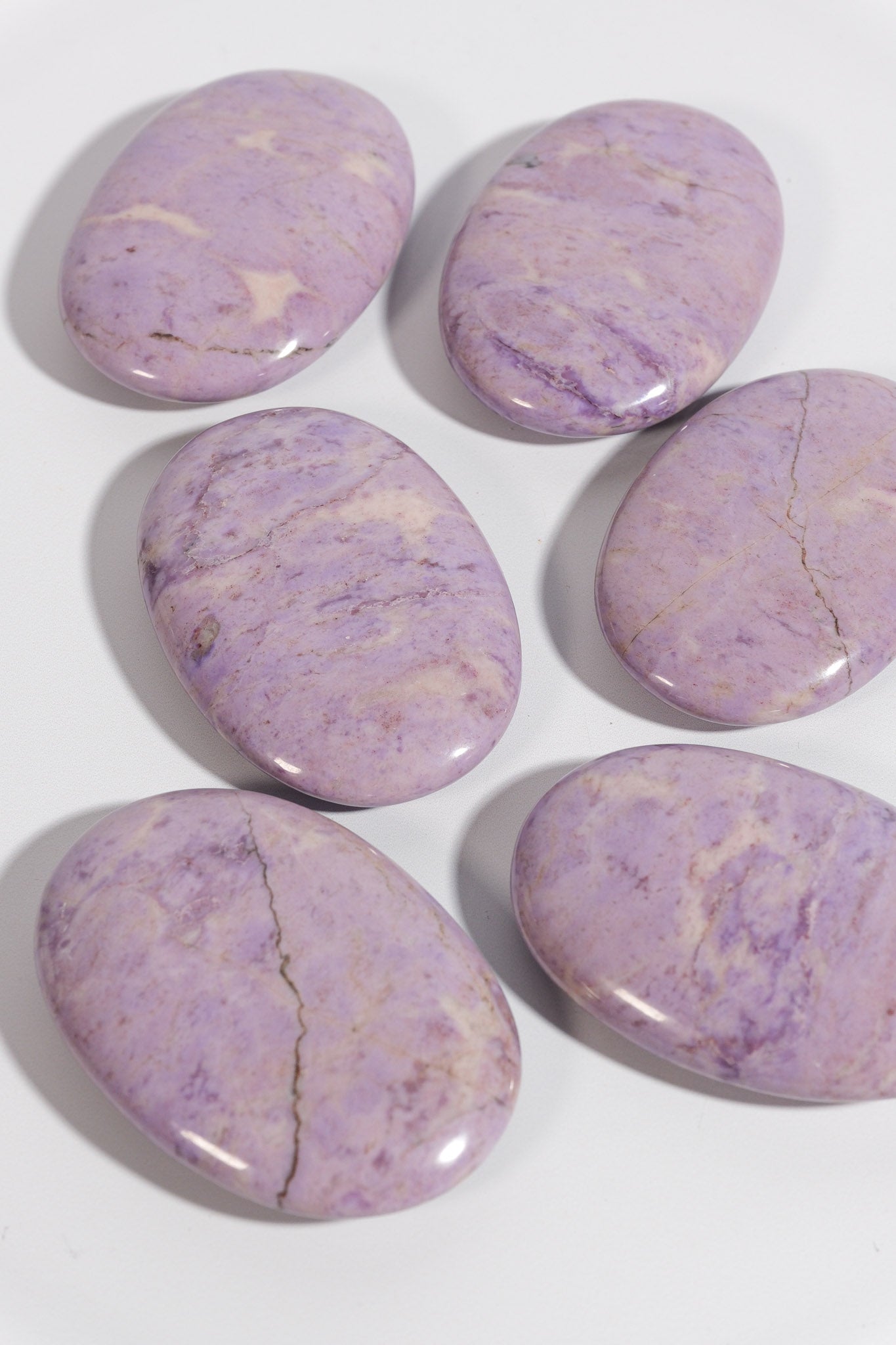 Purple Jade Palmstone
