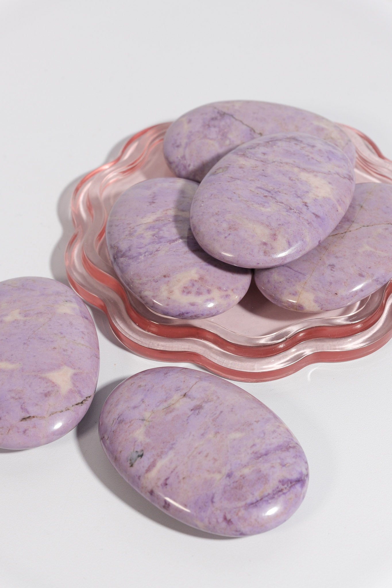Purple Jade Palmstone