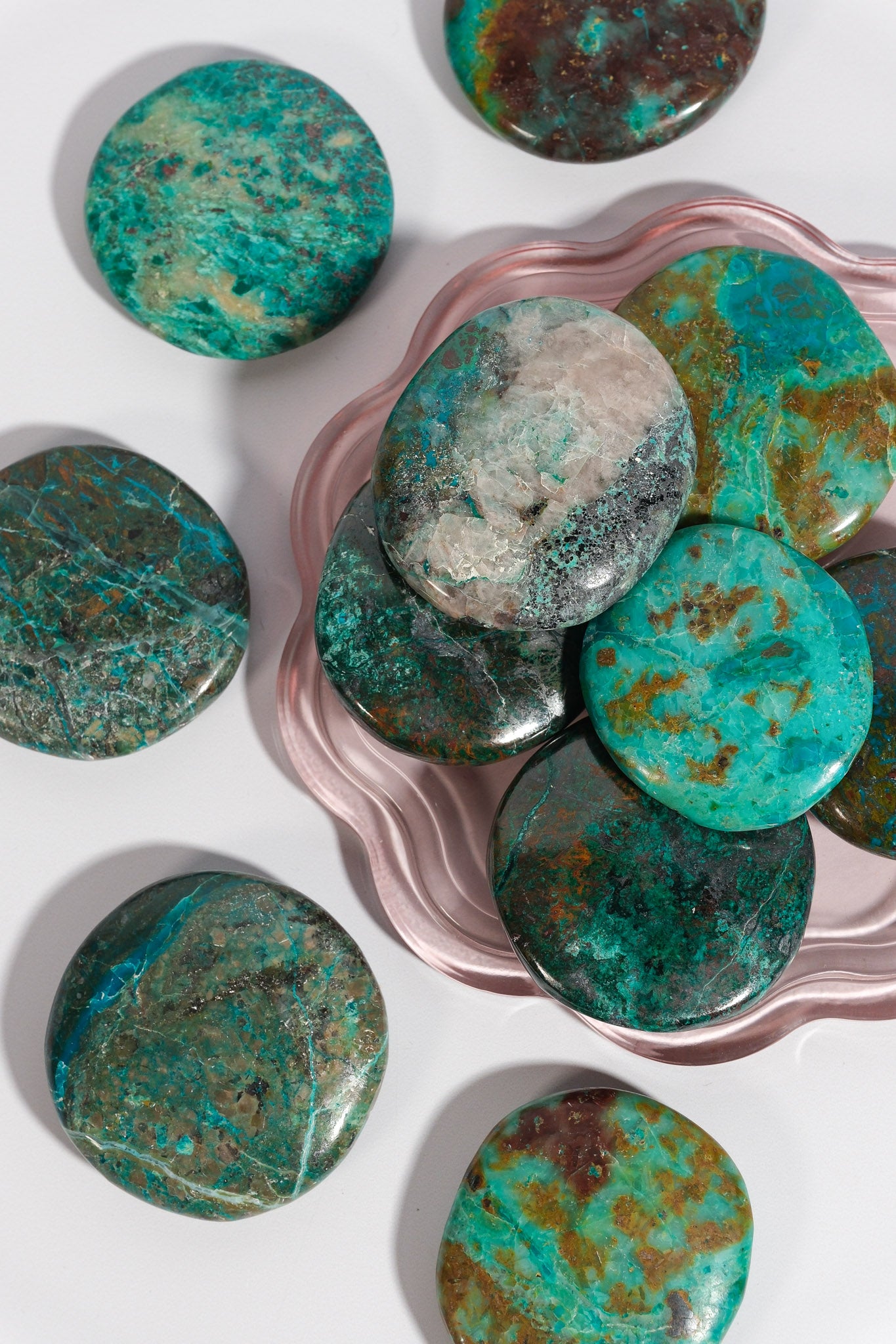 Chrysocolla Flatstone