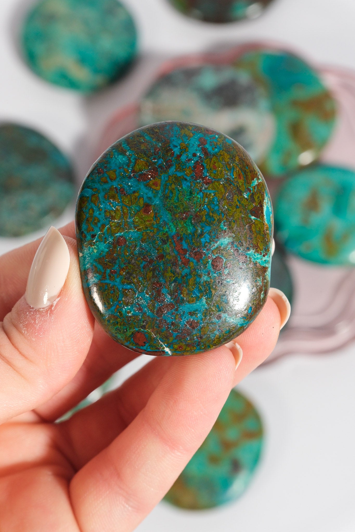 Chrysocolla Flatstone