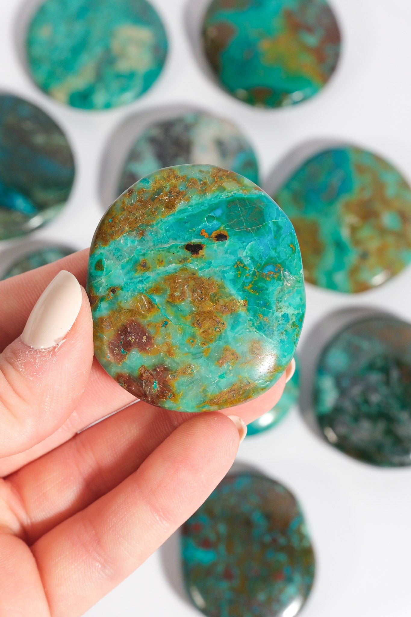 Chrysocolla Flatstone