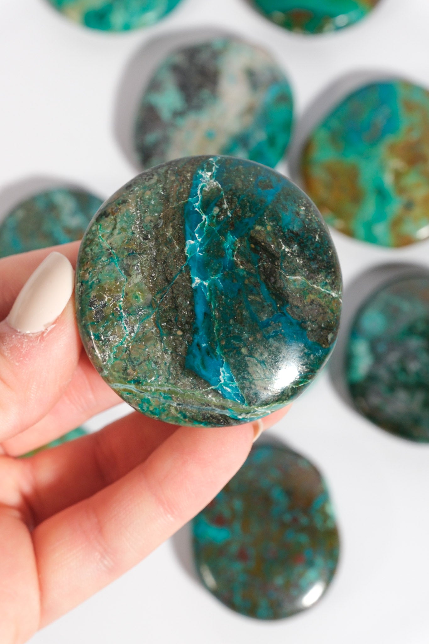 Chrysocolla Flatstone