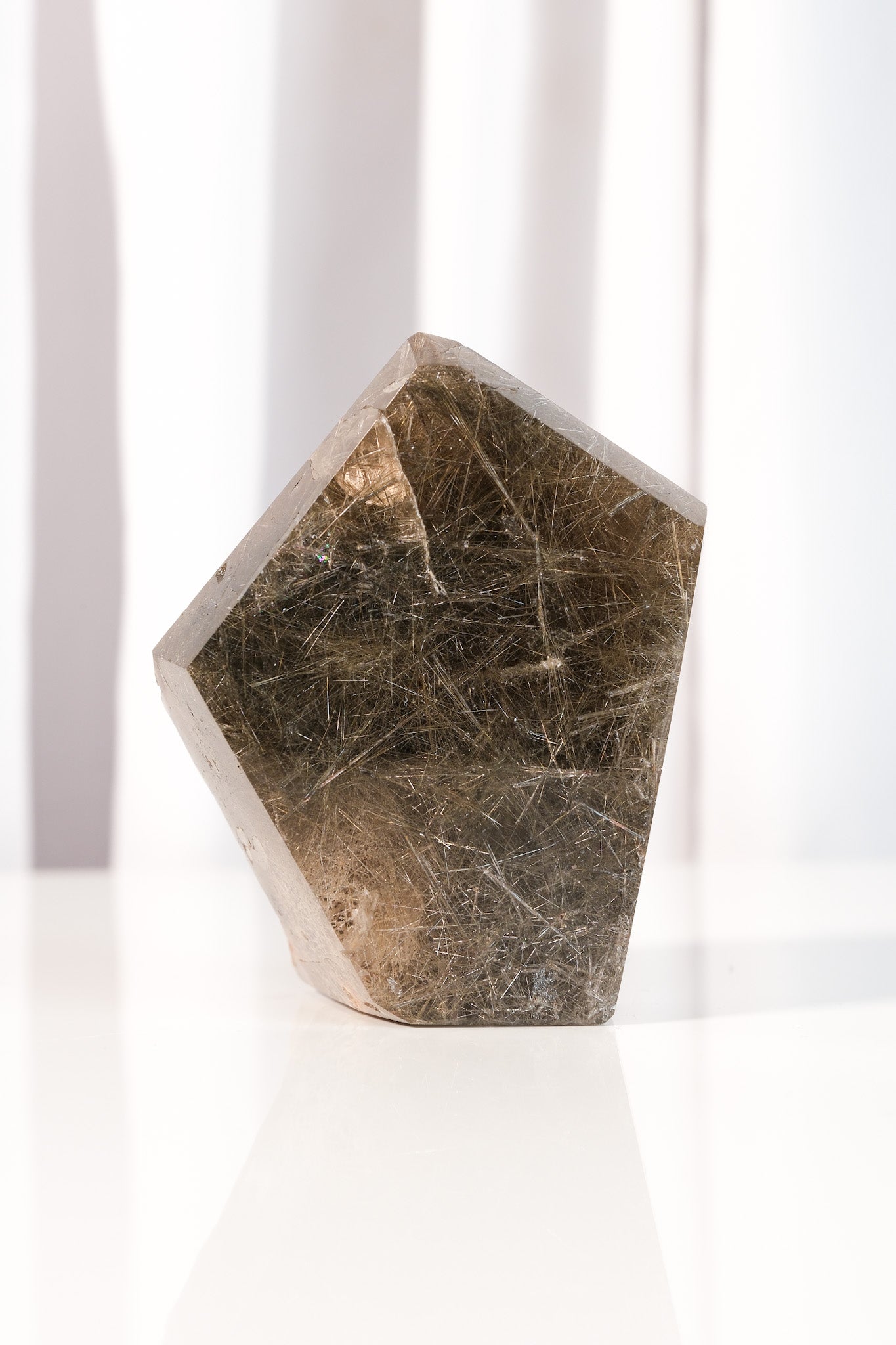 Mixed Rutile Garden Quartz Freeform