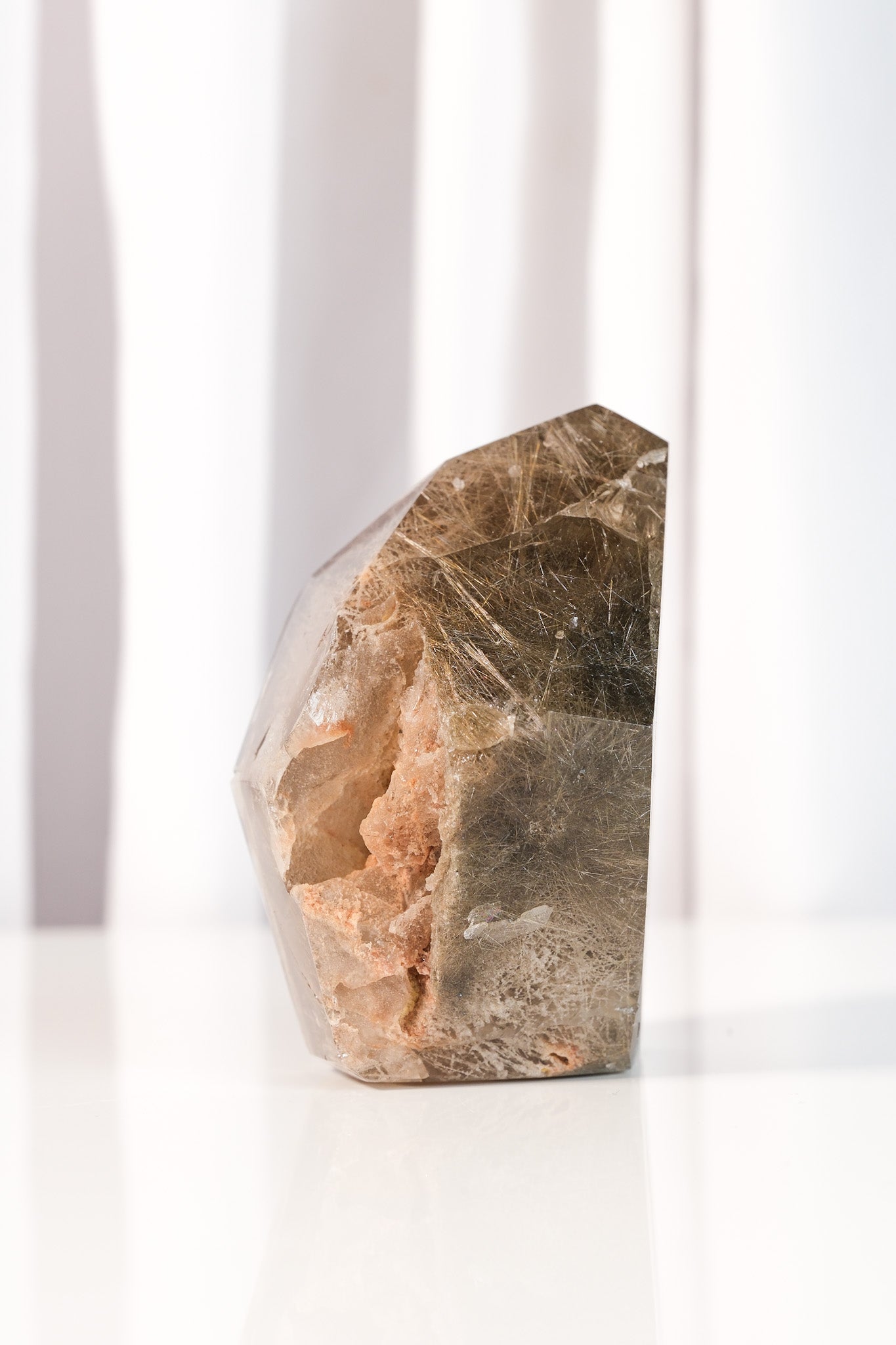 Mixed Rutile Garden Quartz Freeform