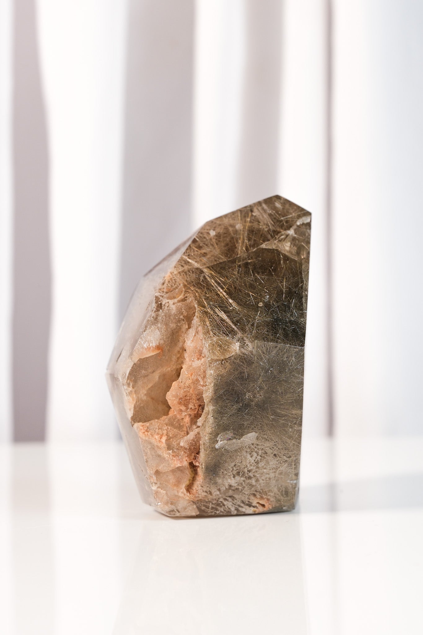 Mixed Rutile Garden Quartz Freeform