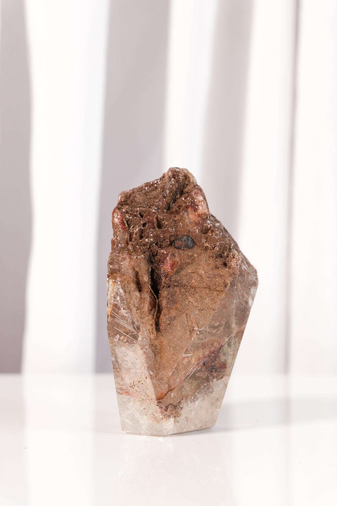 Copper Rutile Garden Quartz Freeform