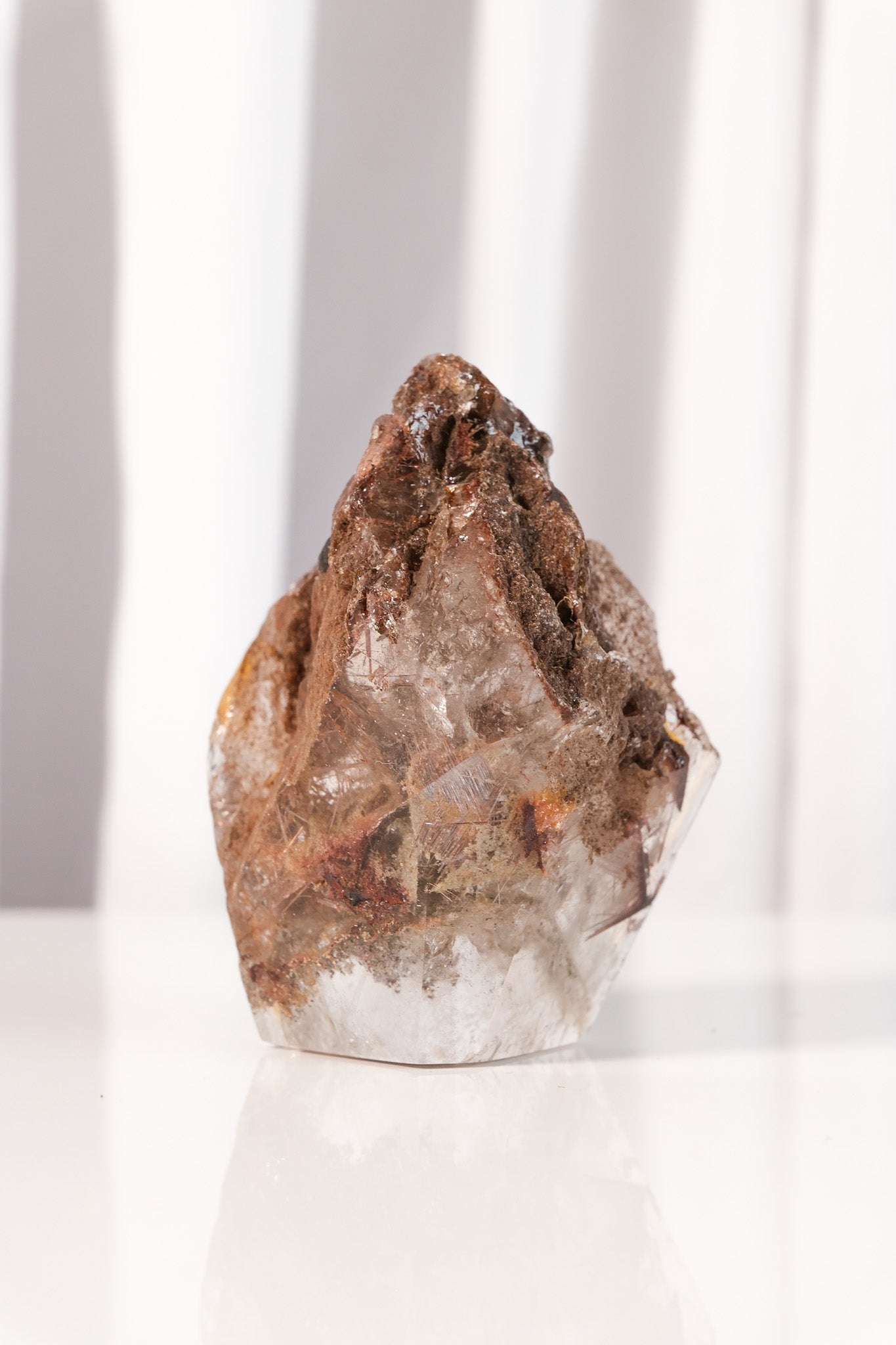 Copper Rutile Garden Quartz Freeform