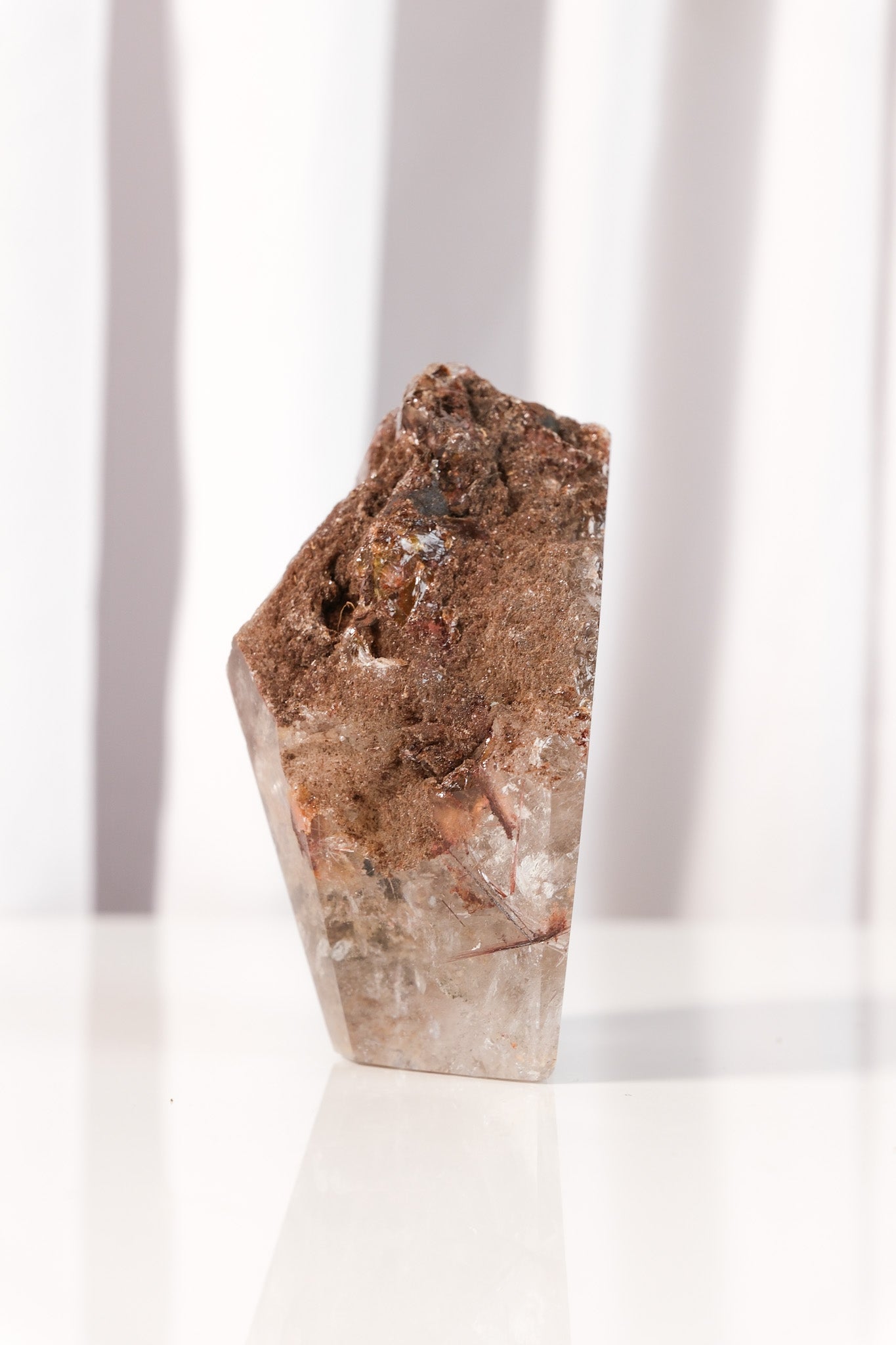 Copper Rutile Garden Quartz Freeform