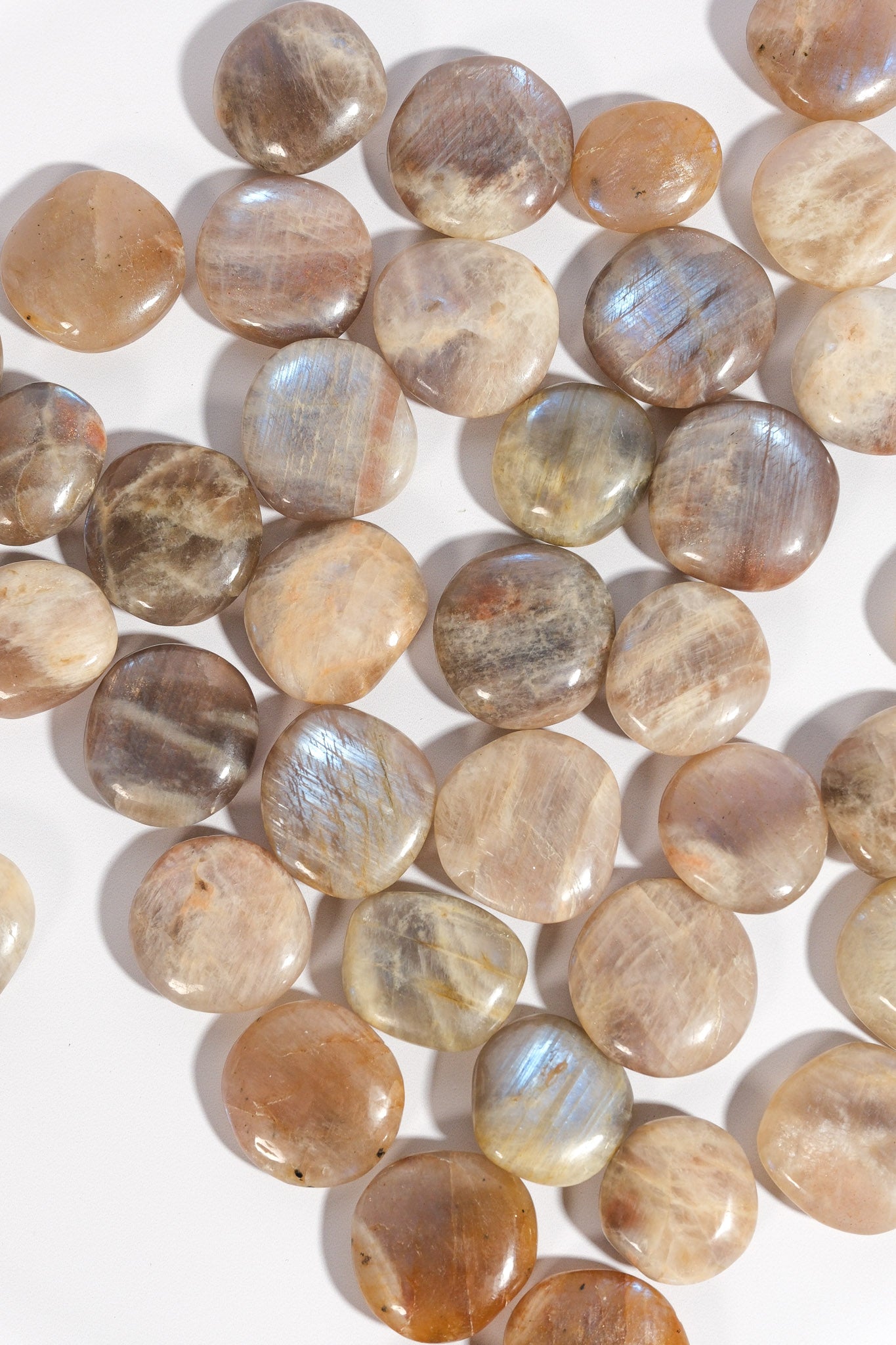 Sunstone Moonstone Mini Flatstone
