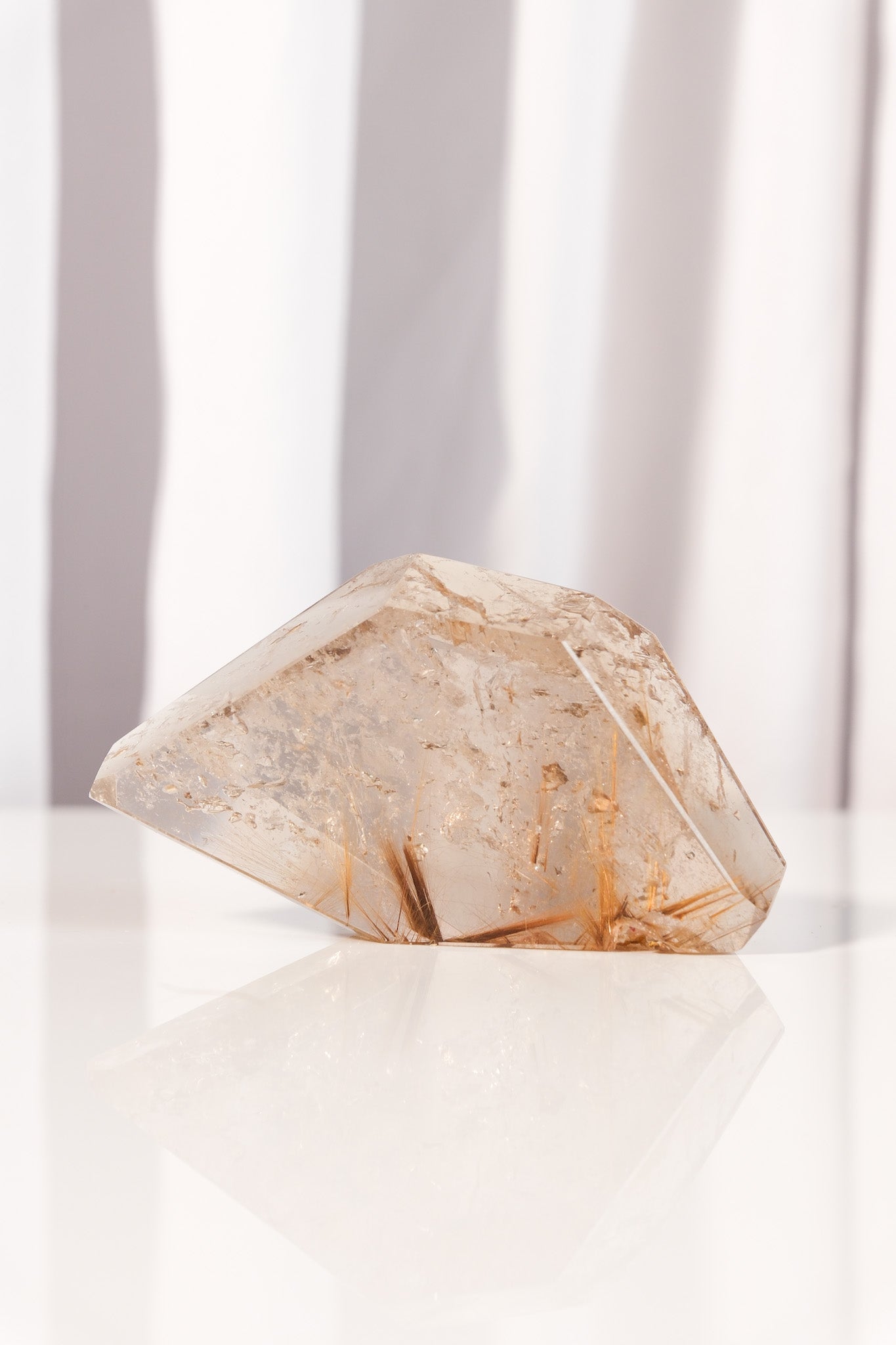 Copper Rutile Quartz Freeform