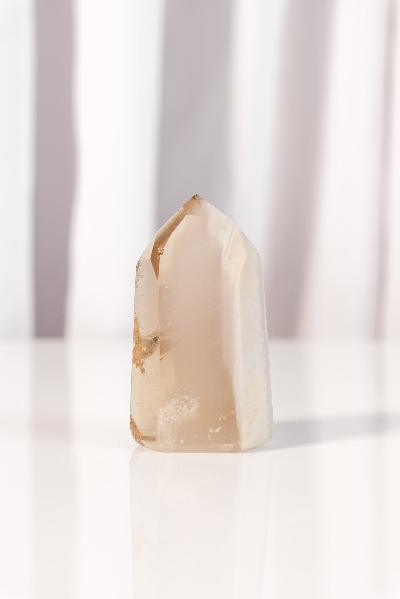 Smoky Phantom Quartz Tower