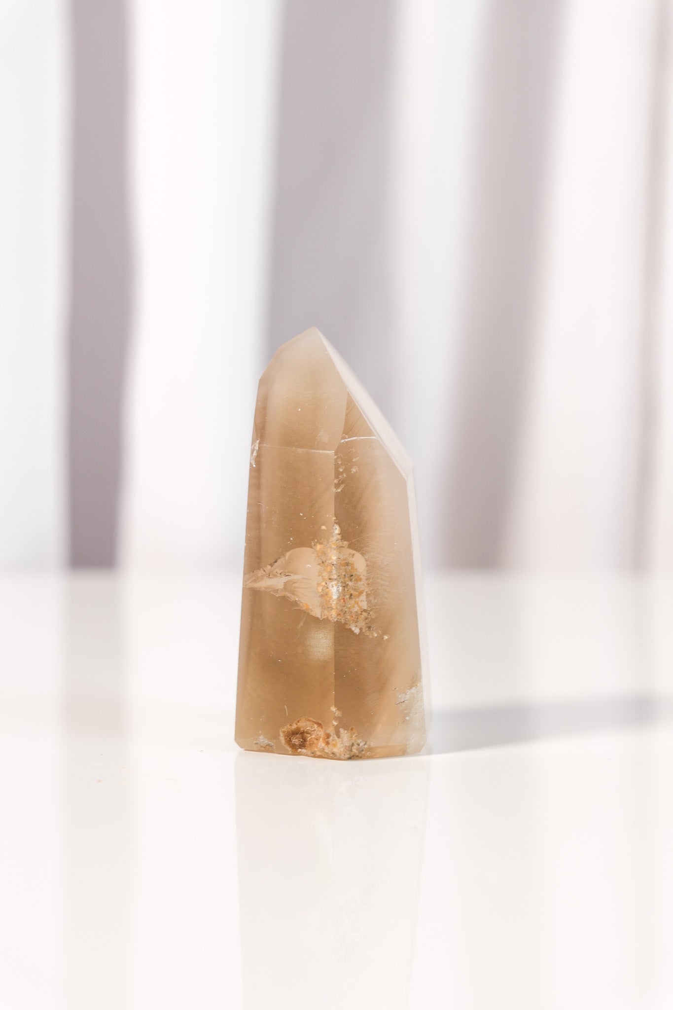 Smoky Phantom Quartz Tower