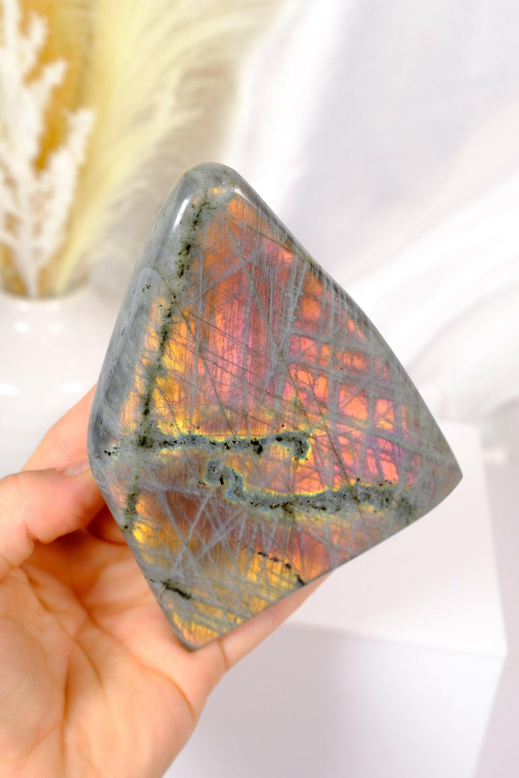 Labradorite Freeform Healing Crystal.