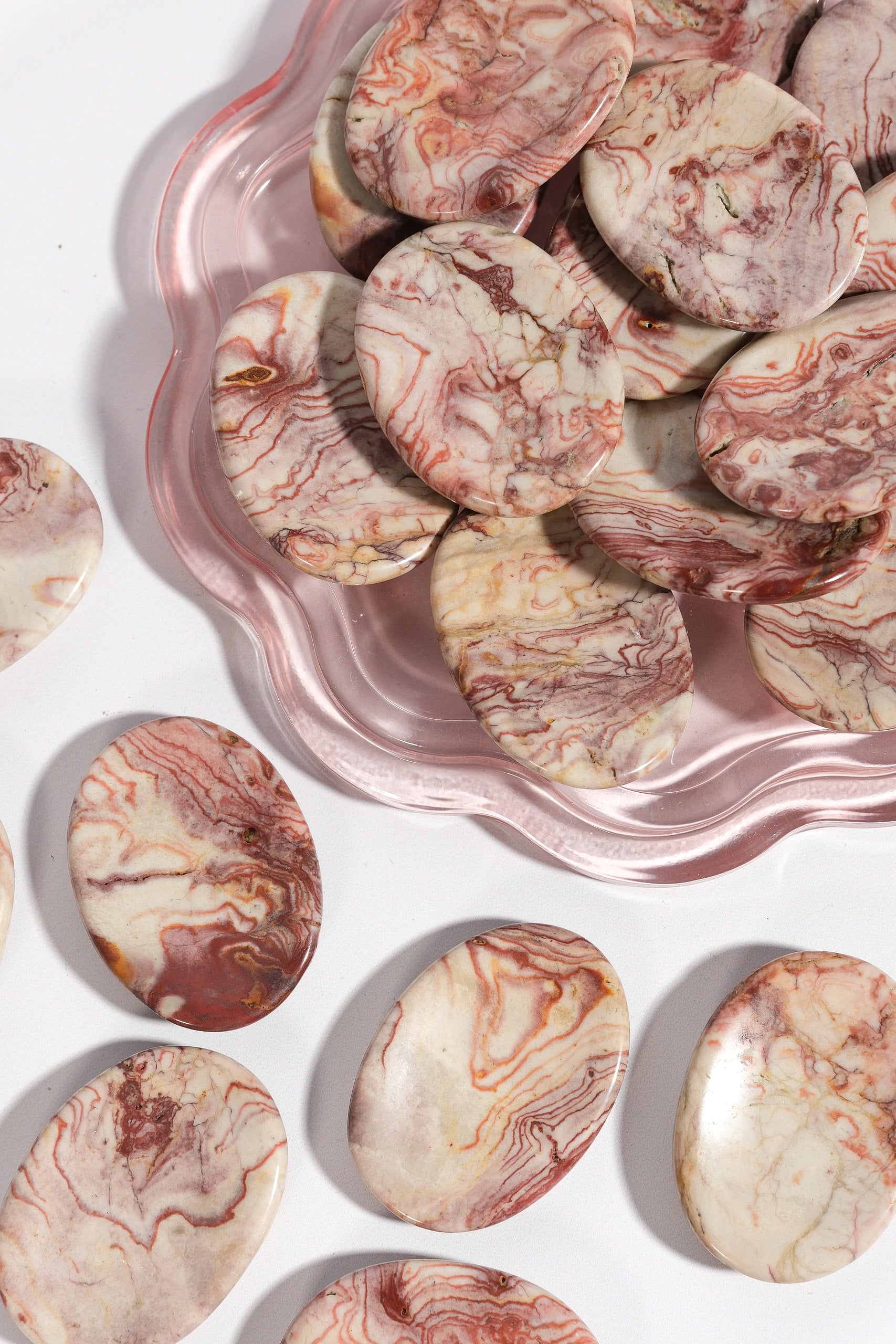 Rosetta Jasper Worry Stone