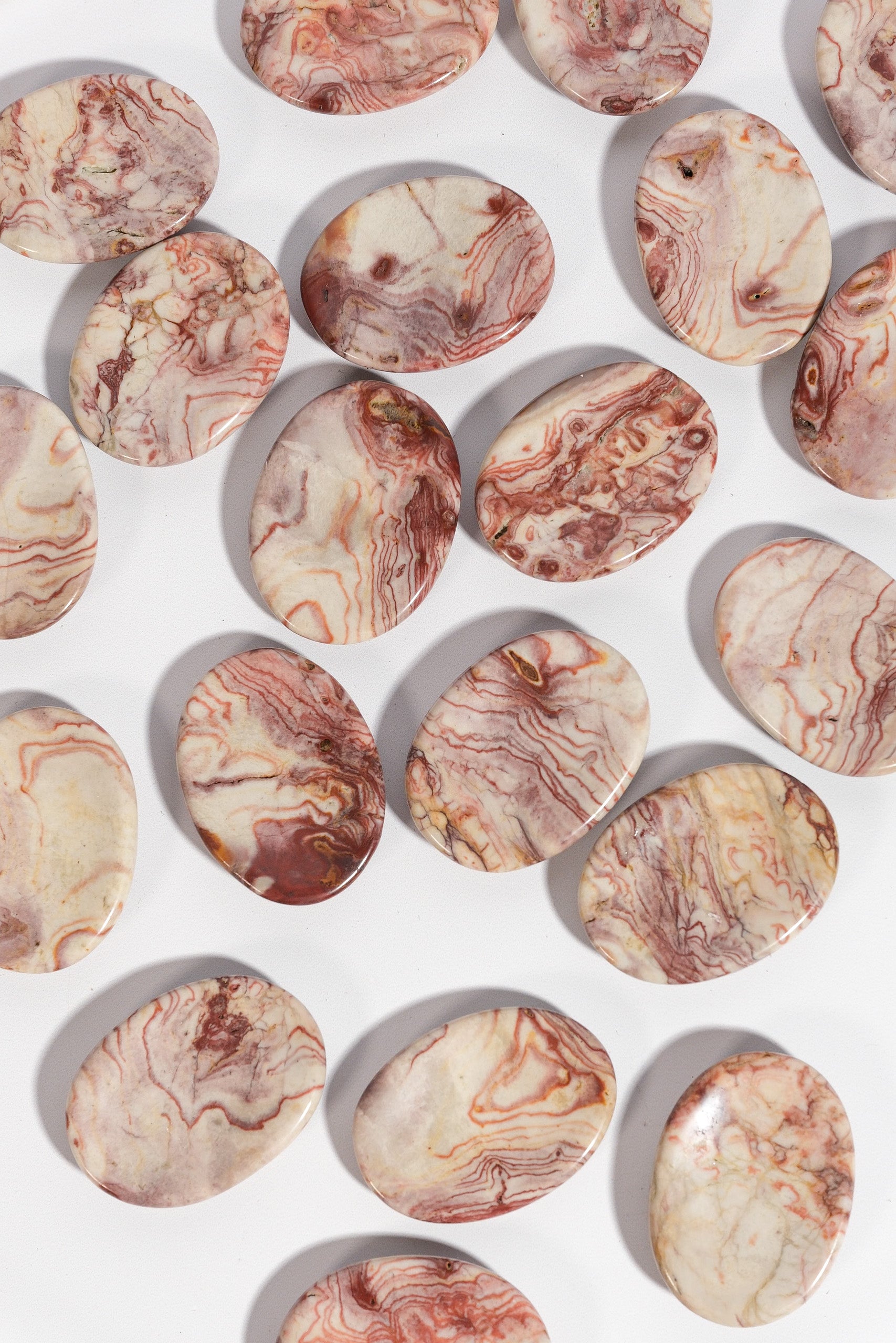 Rosetta Jasper Worry Stone