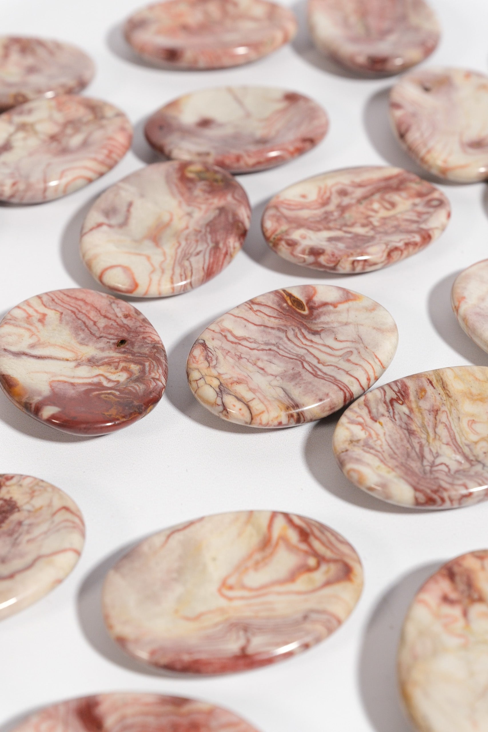 Rosetta Jasper Worry Stone