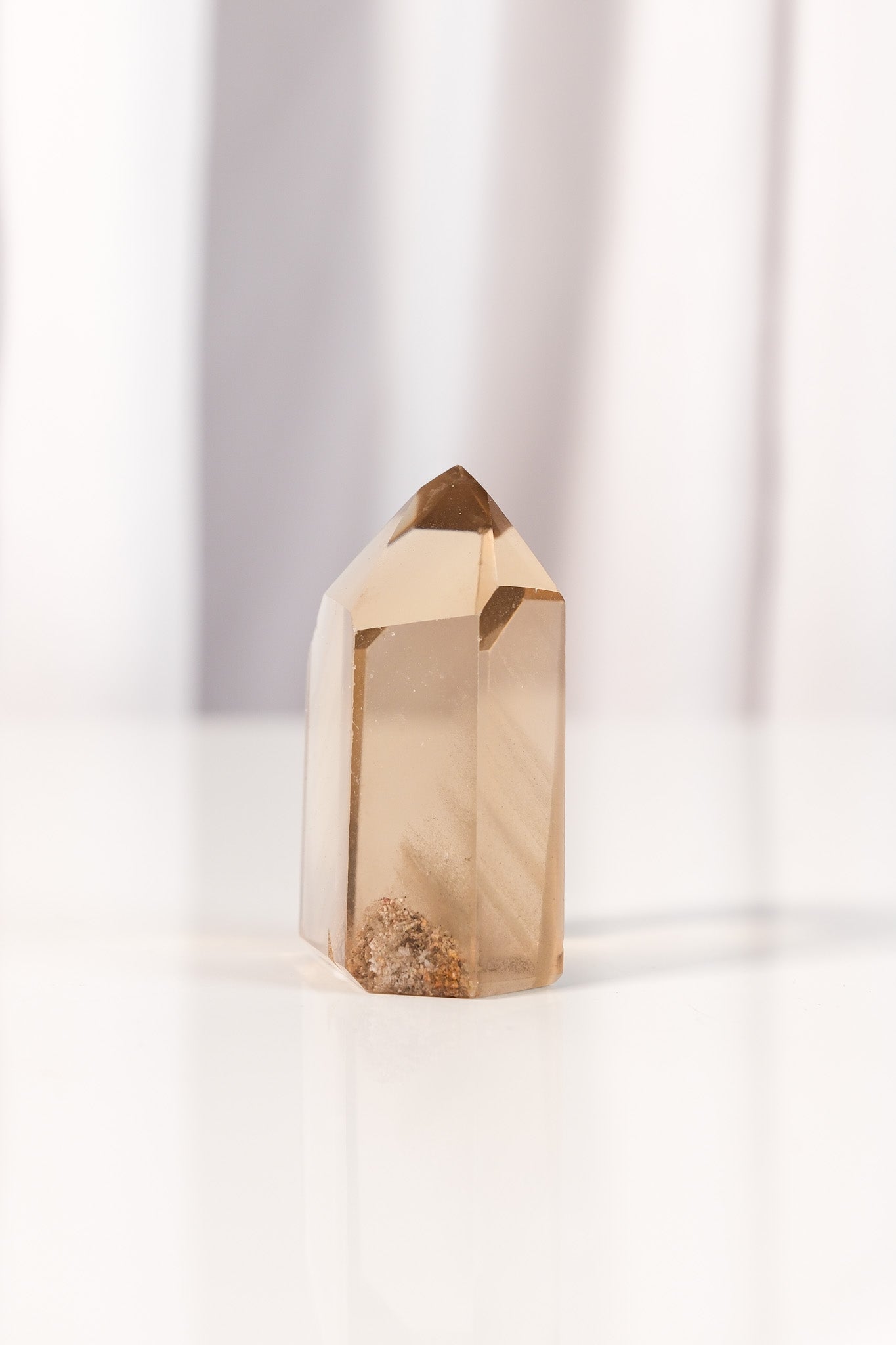 Phantom Smoky Garden Quartz Tower
