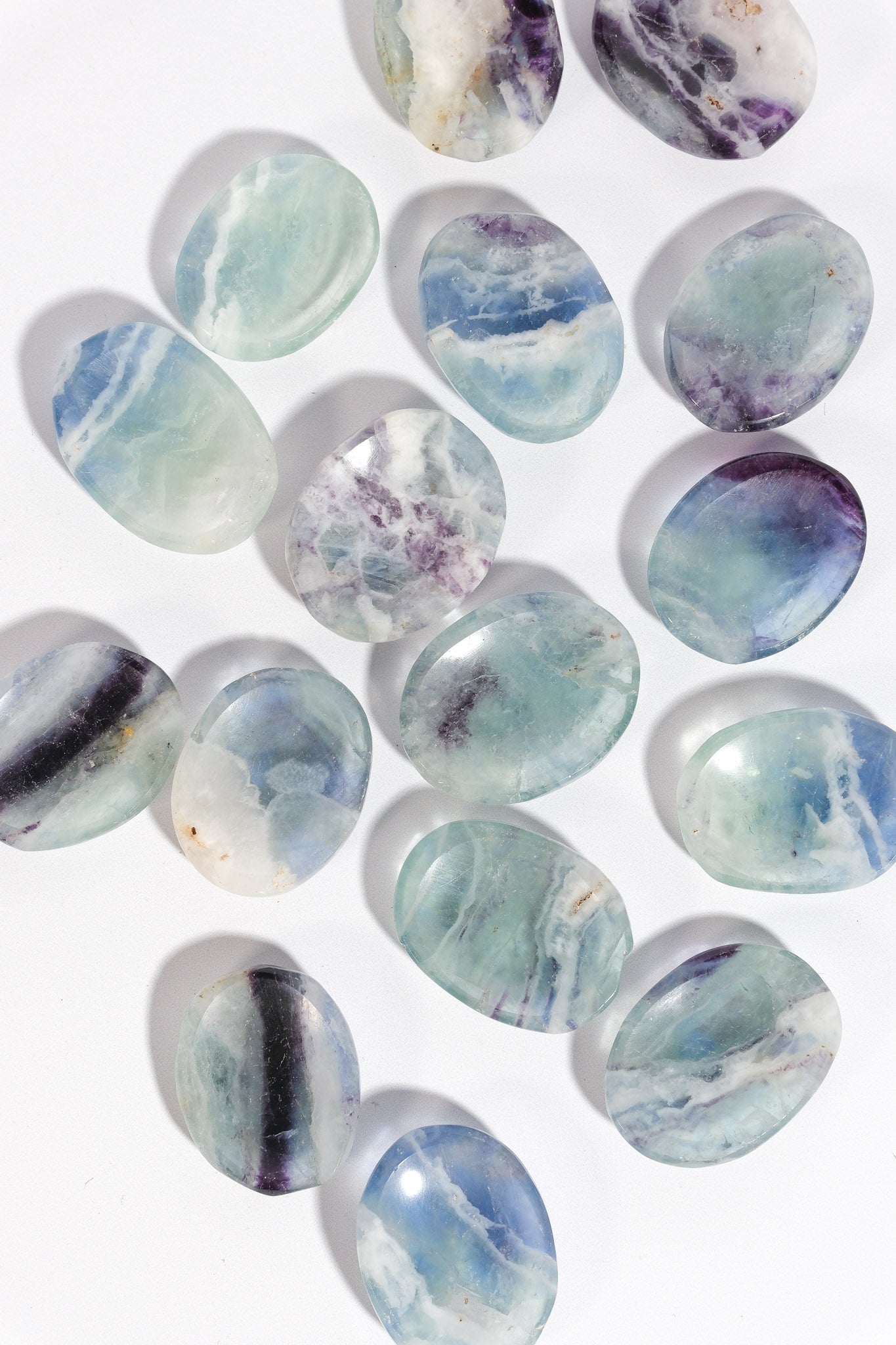 Fluorite Worry Stone
