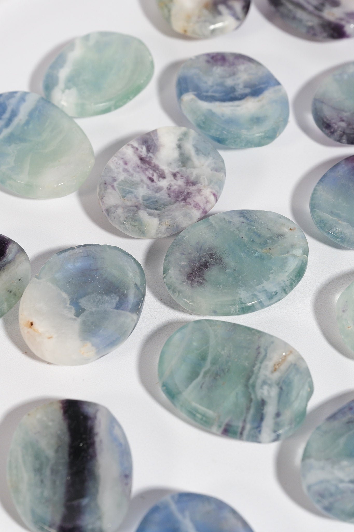 Fluorite Worry Stone