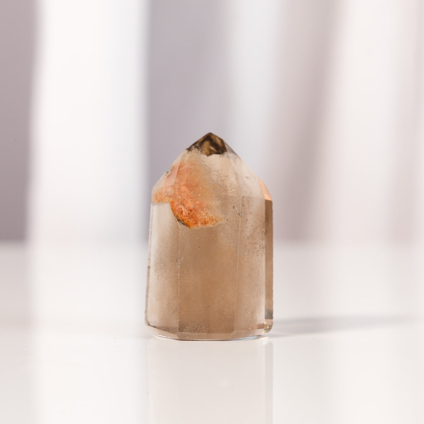 Phantom Smoky Quartz Point