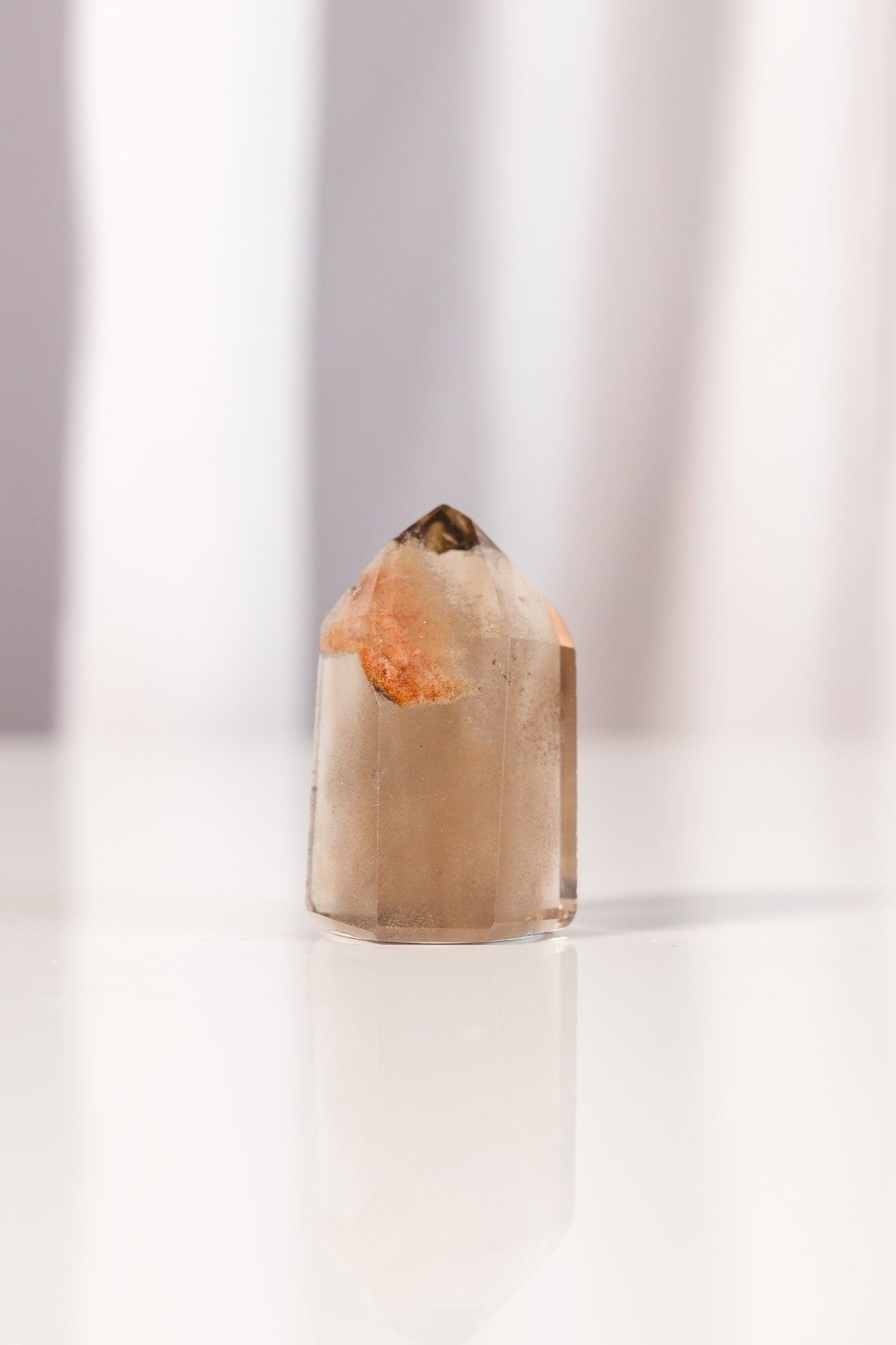 Phantom Smoky Quartz Point
