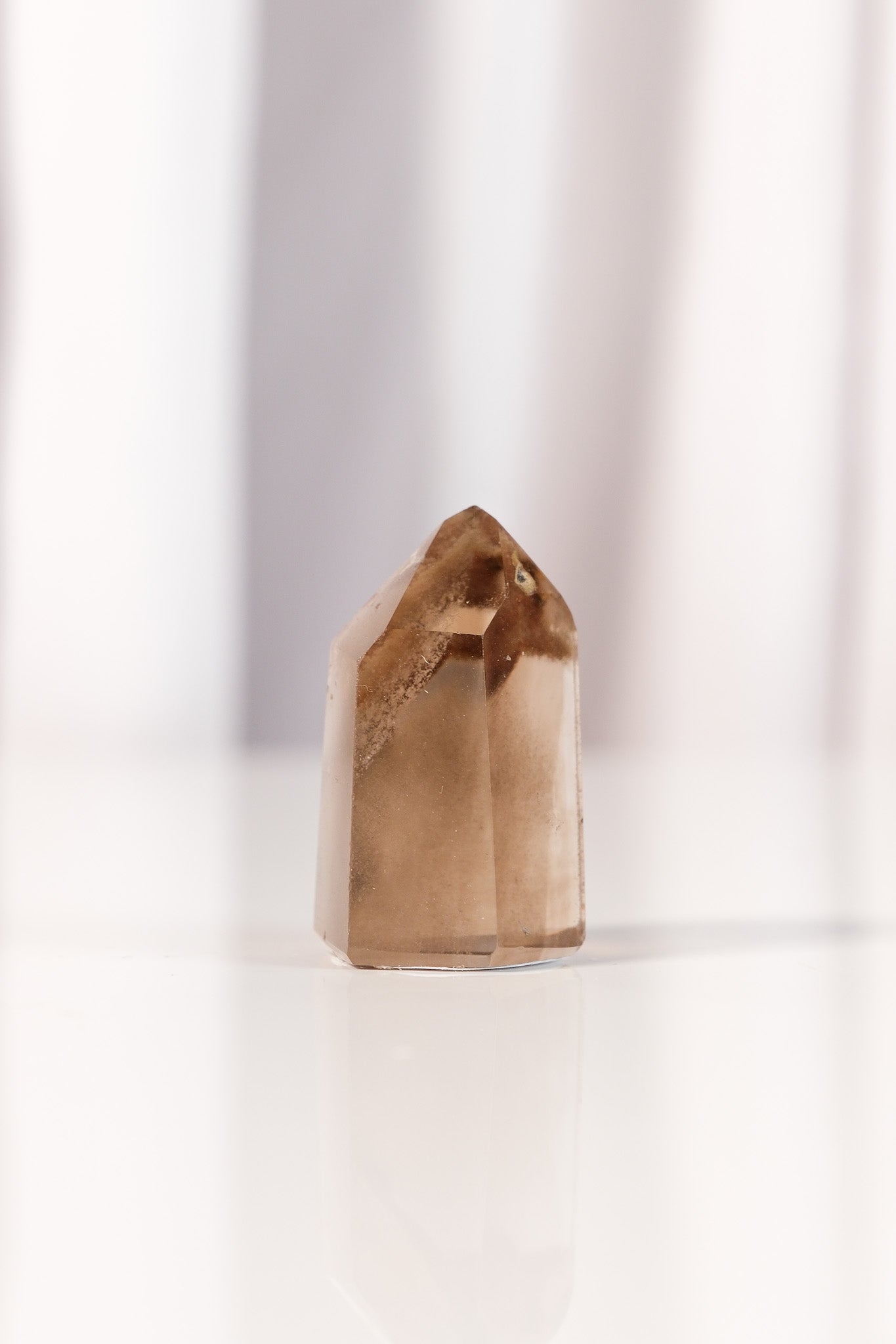 Phantom Smoky Quartz Point