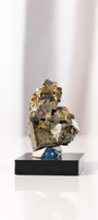 Rainbow Pyrite Cluster on Stand