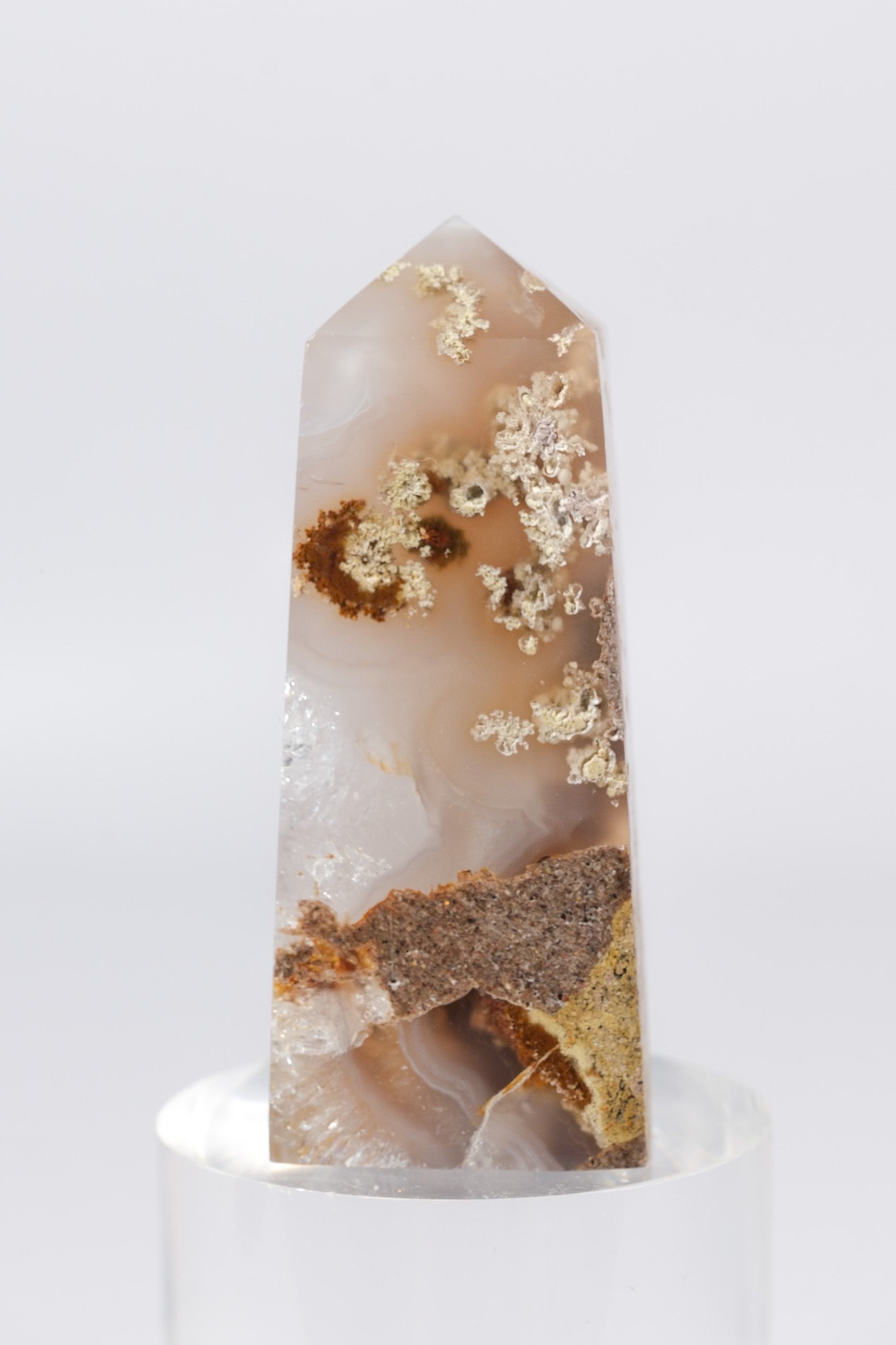 Scenic Moss Agate Tower
