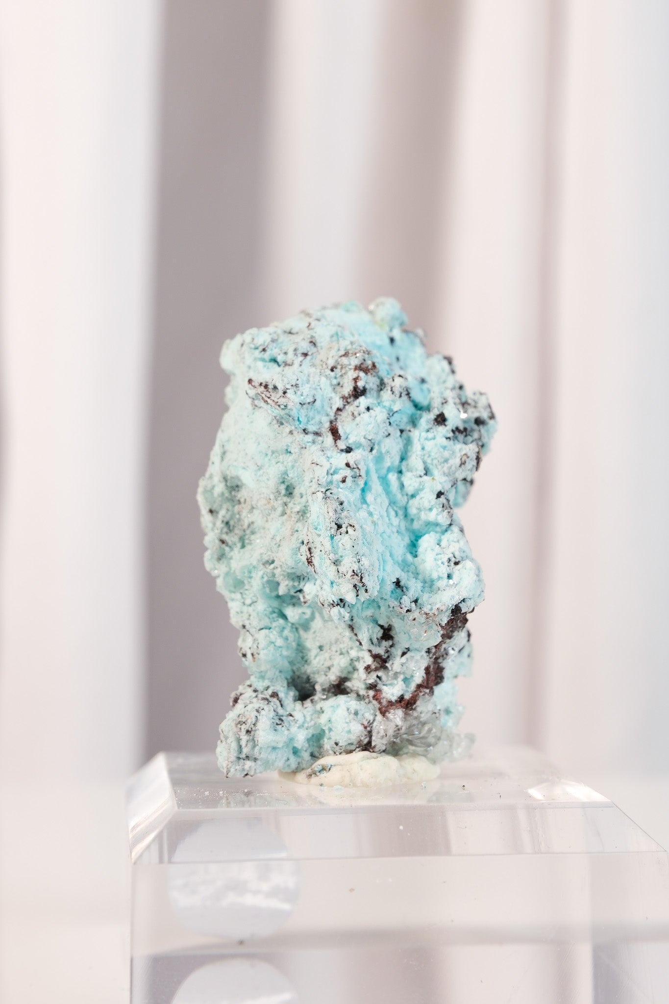 Blue Calcite Specimen