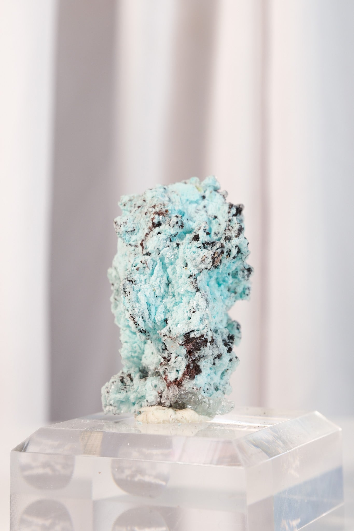 Blue Calcite Specimen