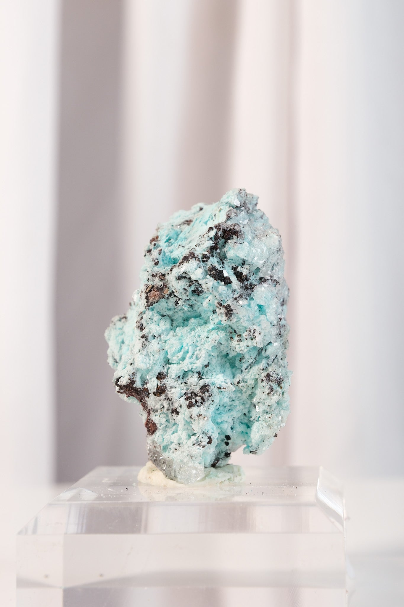 Blue Calcite Specimen