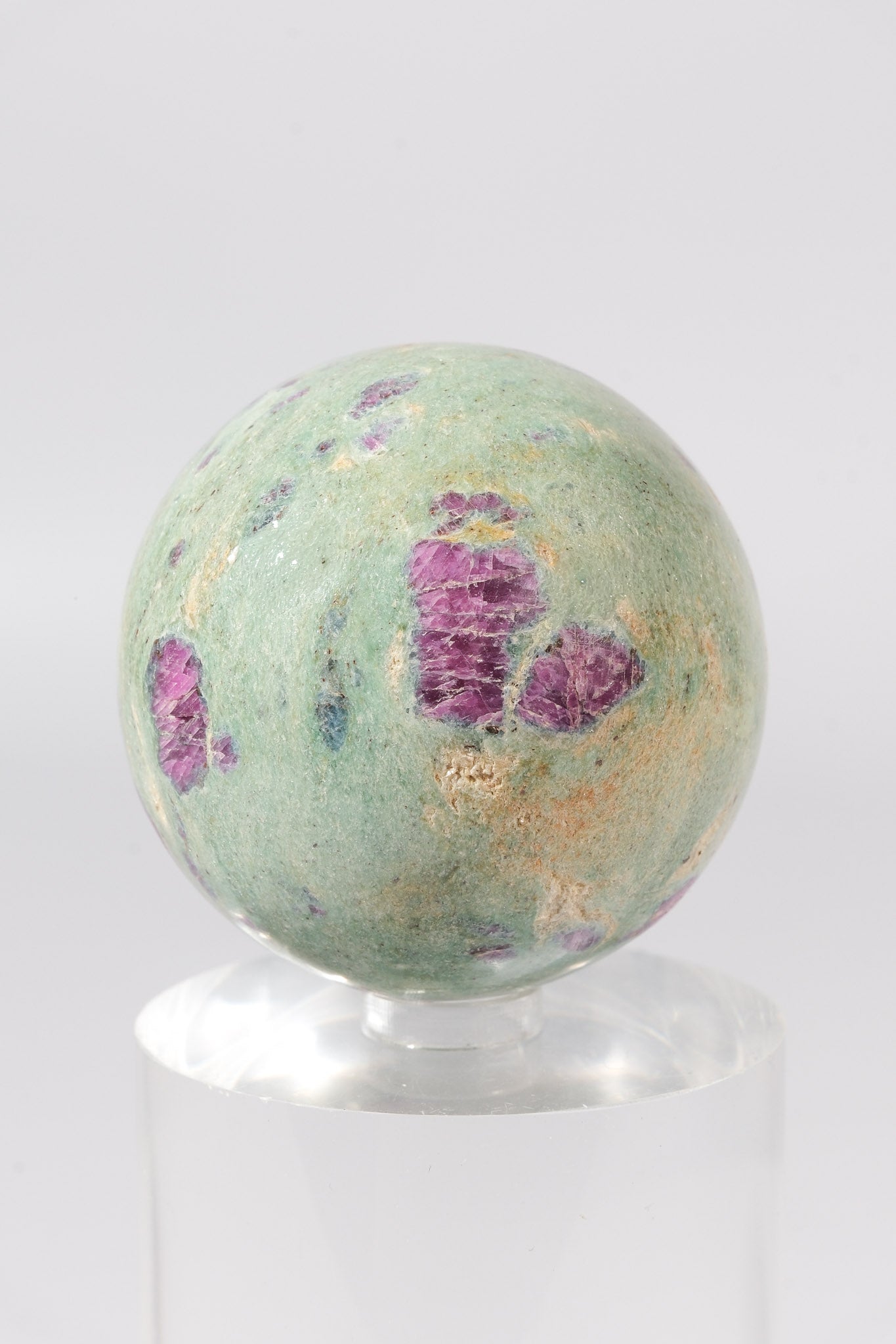 Ruby Fuchsite Sphere