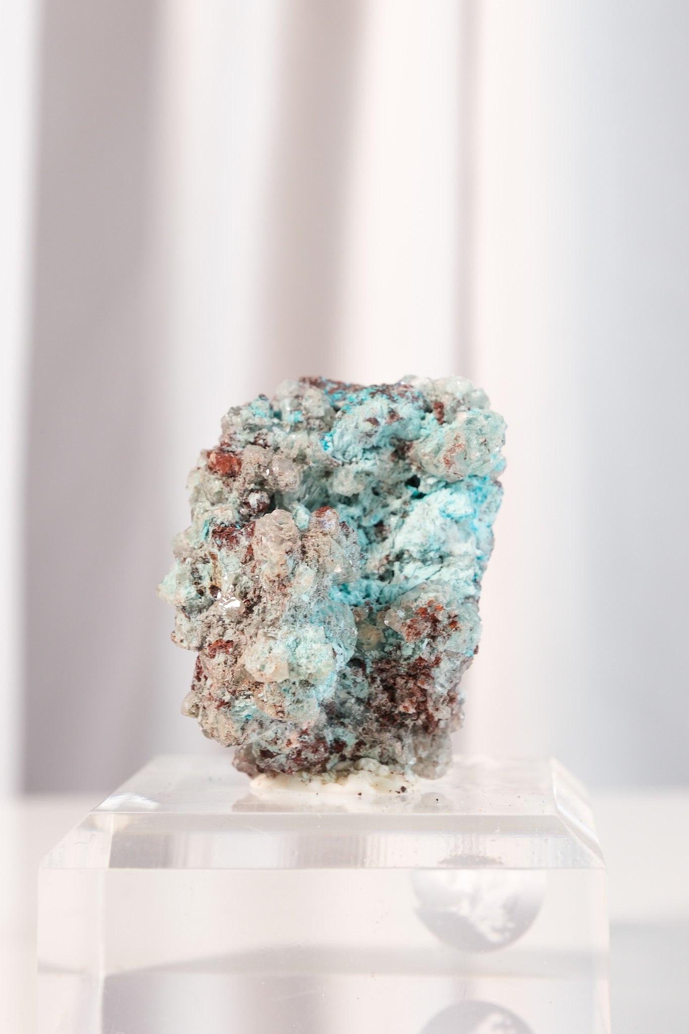 Blue Calcite Specimen