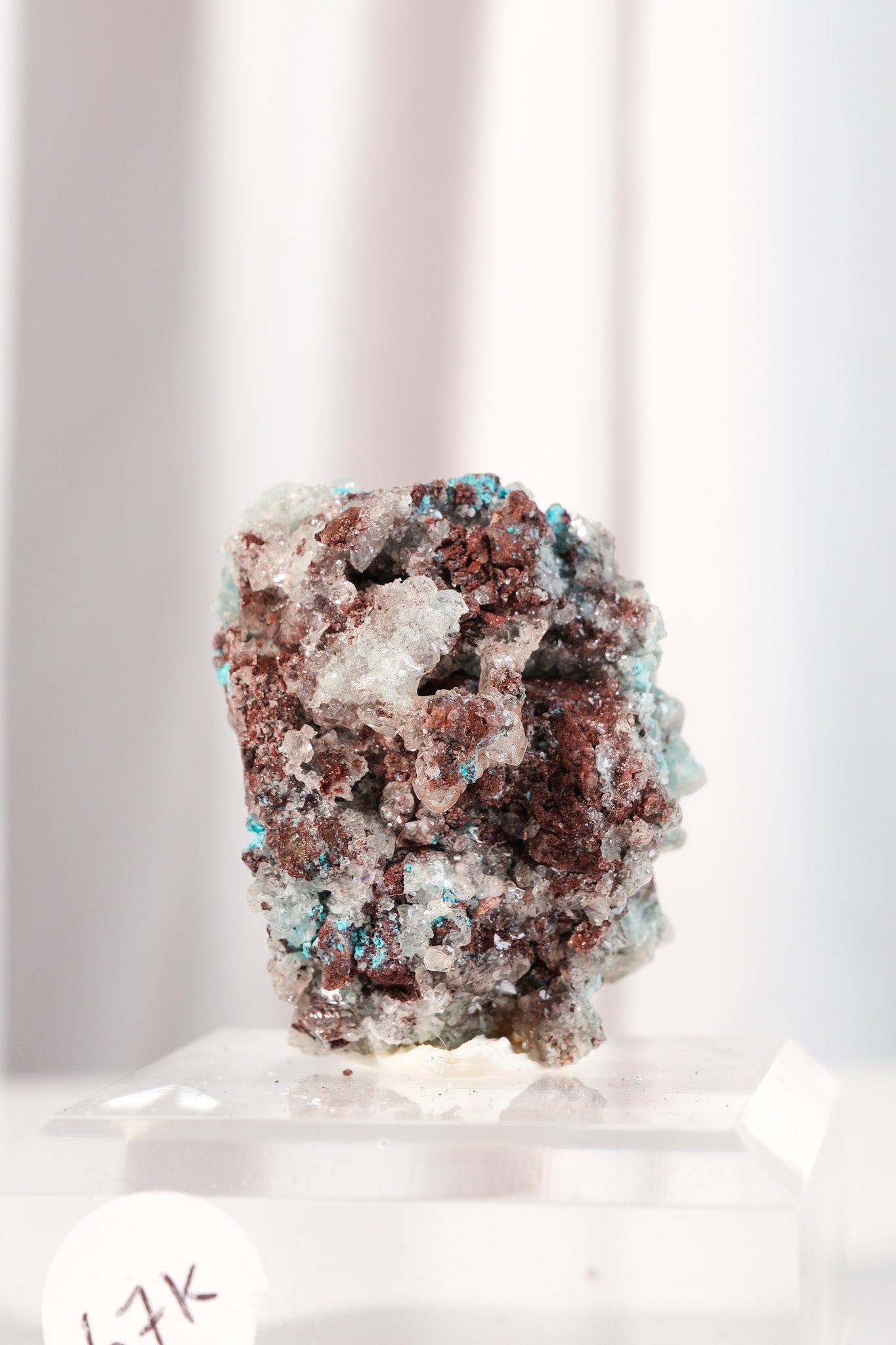 Blue Calcite Specimen