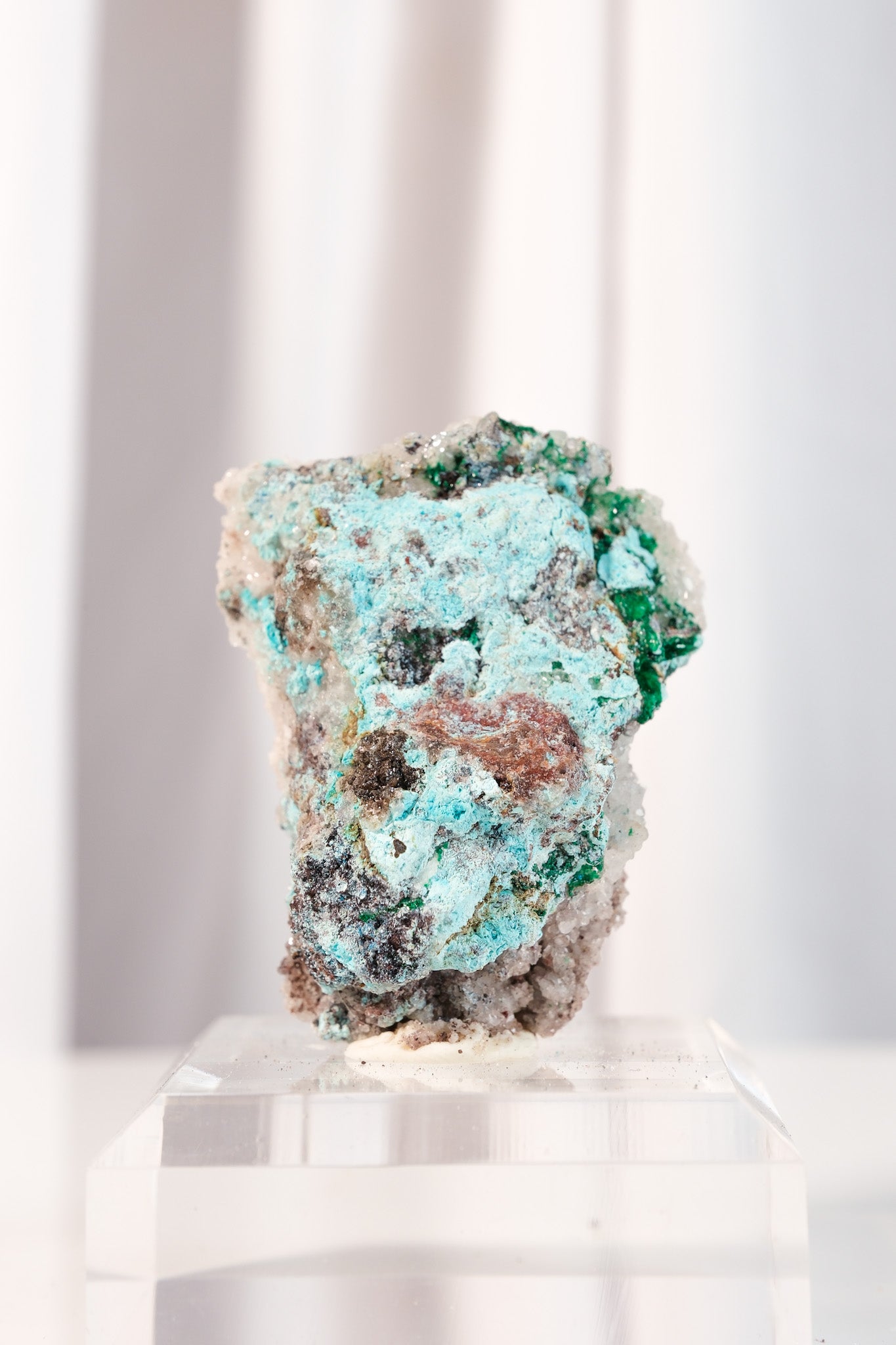 Blue Calcite Specimen